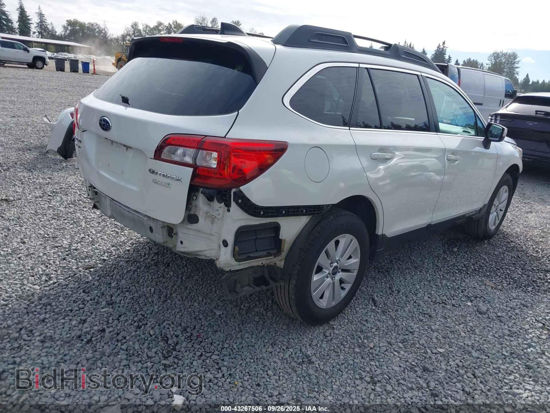 2016 SUBARU OUTBACK - VIN: 4S4BSACC2G3256529 - Фото 4