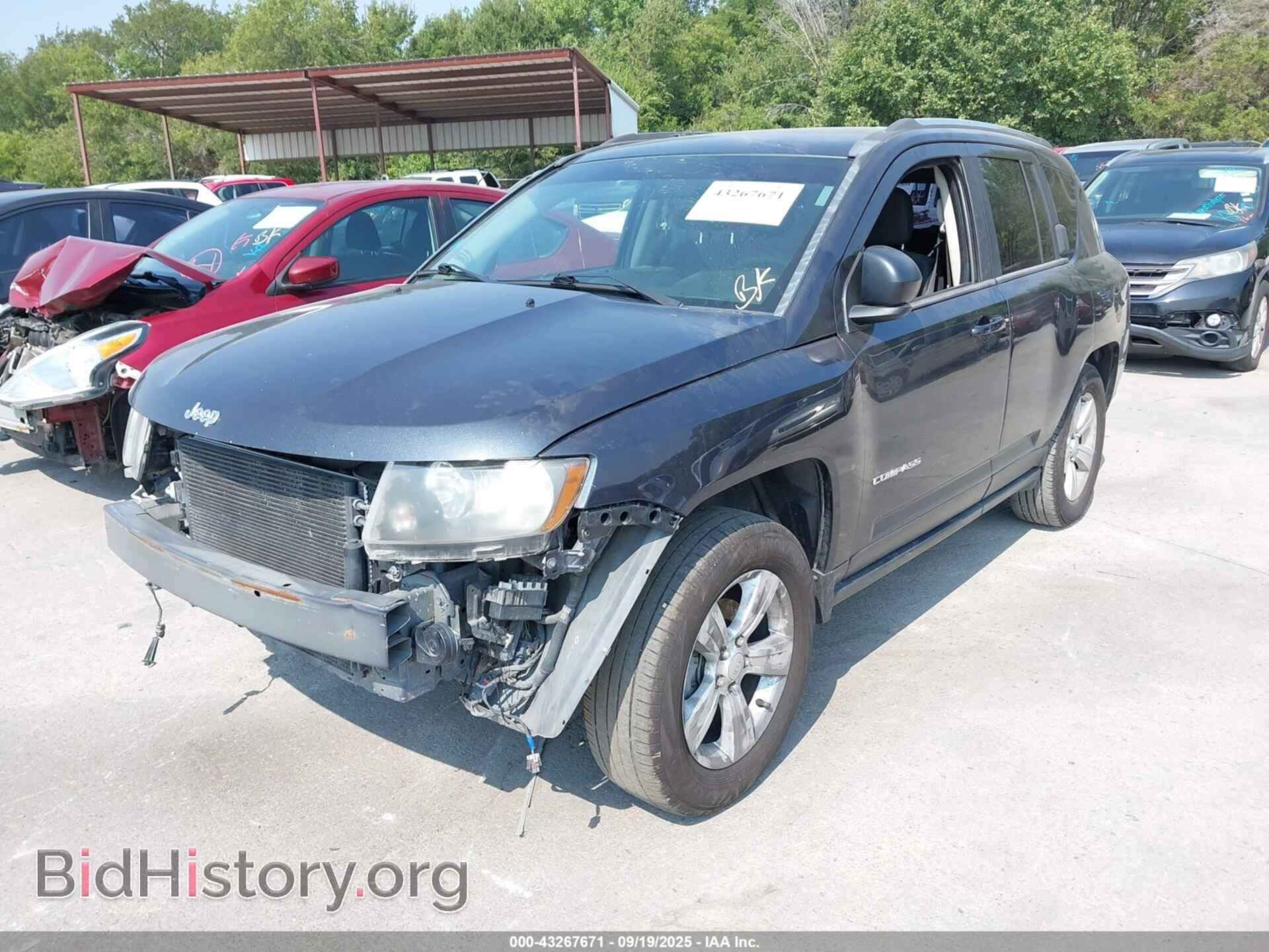 2014 JEEP COMPASS - VIN: 1C4NJDBB4ED684012 - Фото 2