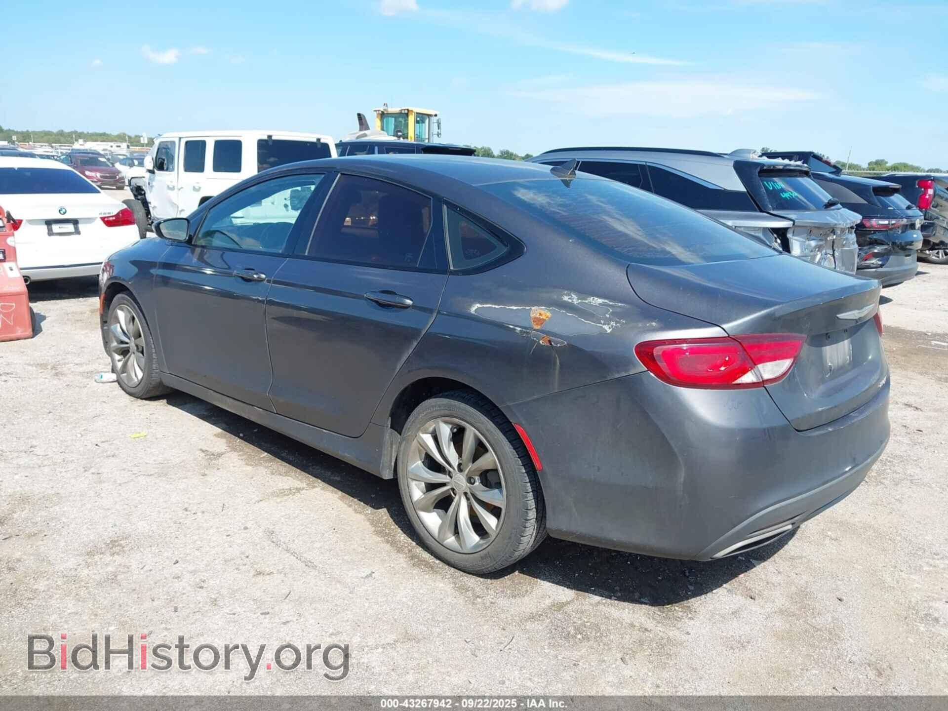 2015 CHRYSLER 200 - VIN: 1C3CCCBG1FN518893 - Фото 3