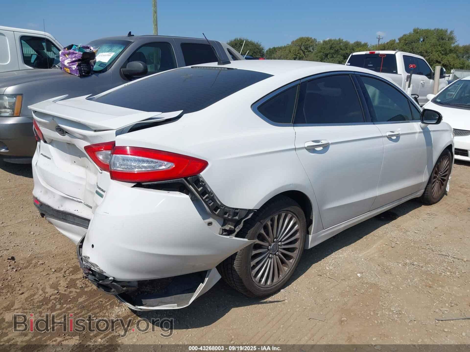 2014 FORD FUSION - VIN: 3FA6P0K96ER358475 - Фото 4