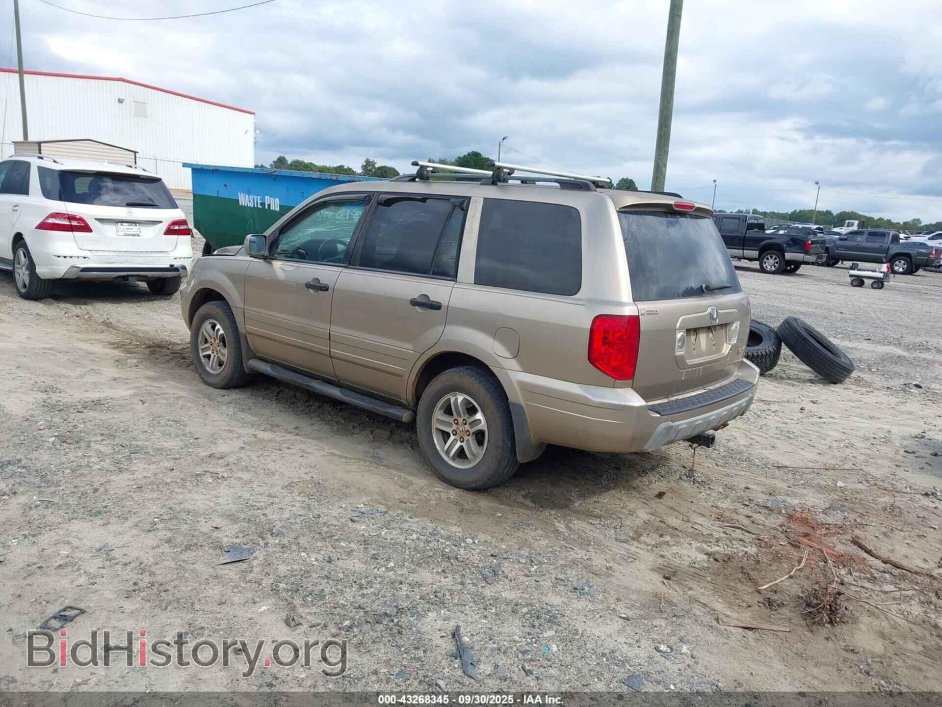 2005 HONDA PILOT - VIN: 2HKYF18715H539164 - Фото 3