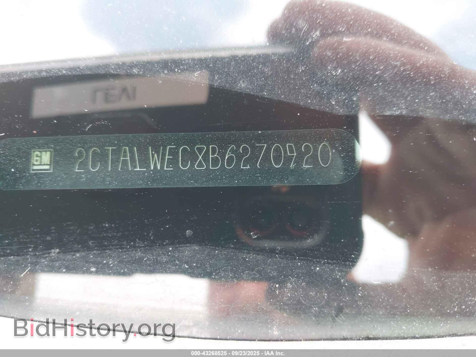 2011 GMC TERRAIN - VIN: 2CTALWEC8B6270920 - Photo 9