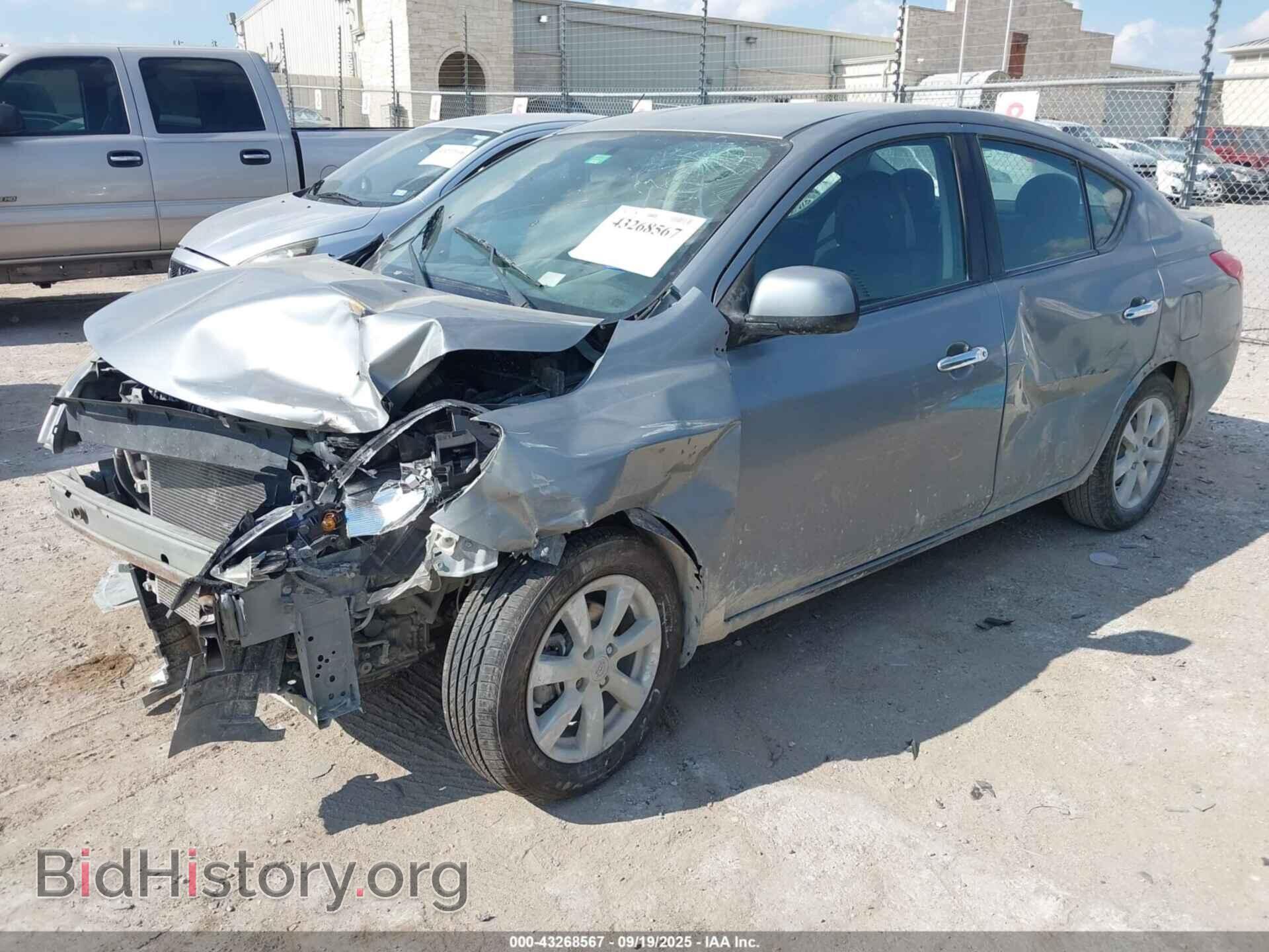 2014 NISSAN VERSA - VIN: 3N1CN7AP1EL848078 - Фото 2