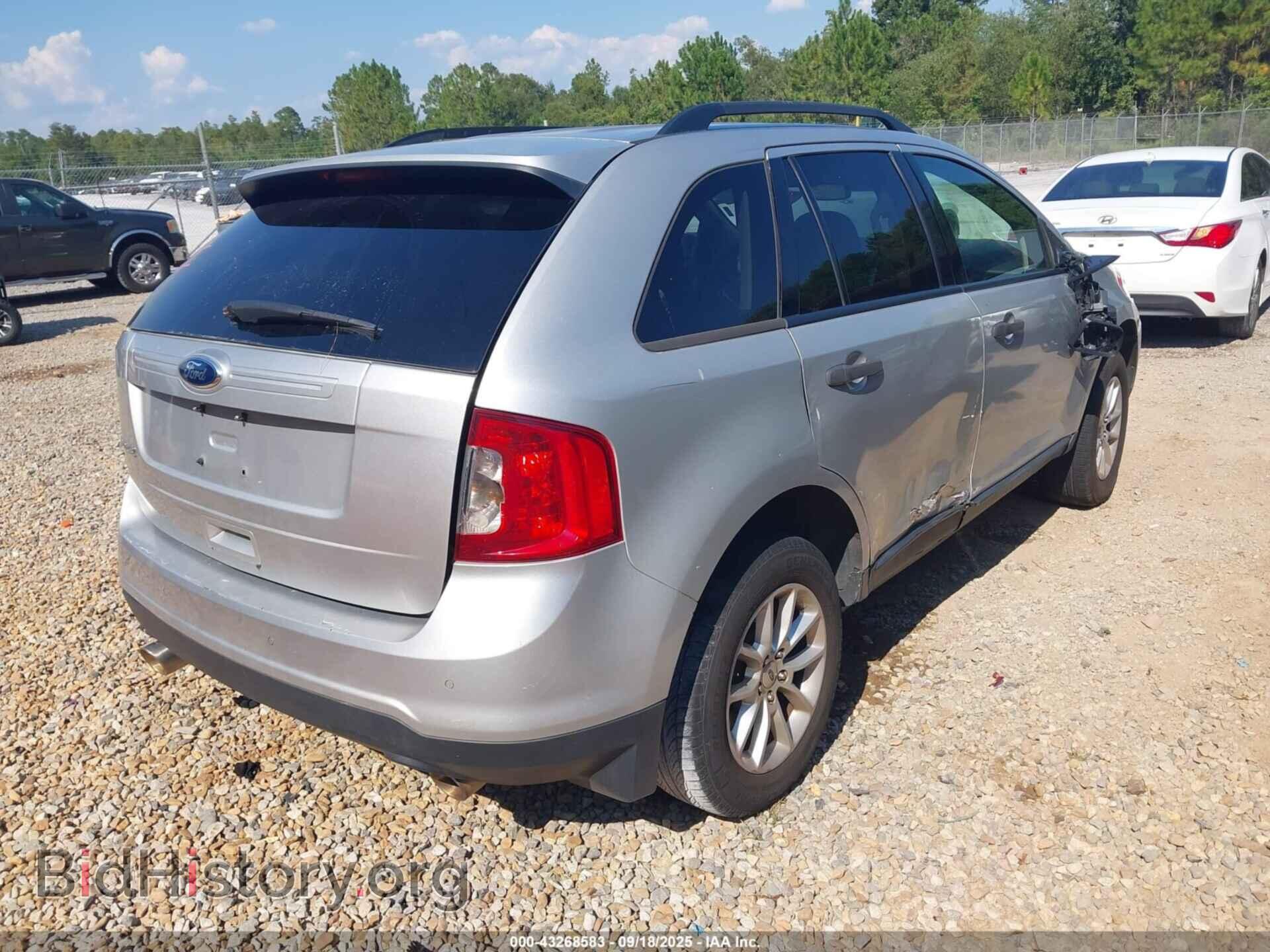 2013 FORD EDGE - VIN: 2FMDK3GC6DBE17040 - Фото 4