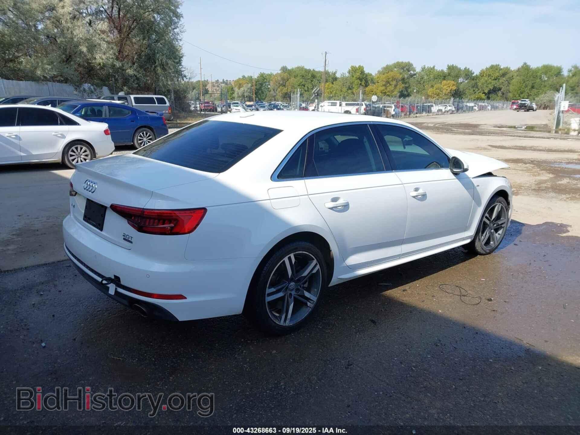 2017 AUDI A4 - VIN: WAUENAF4XHN001742 - Фото 4