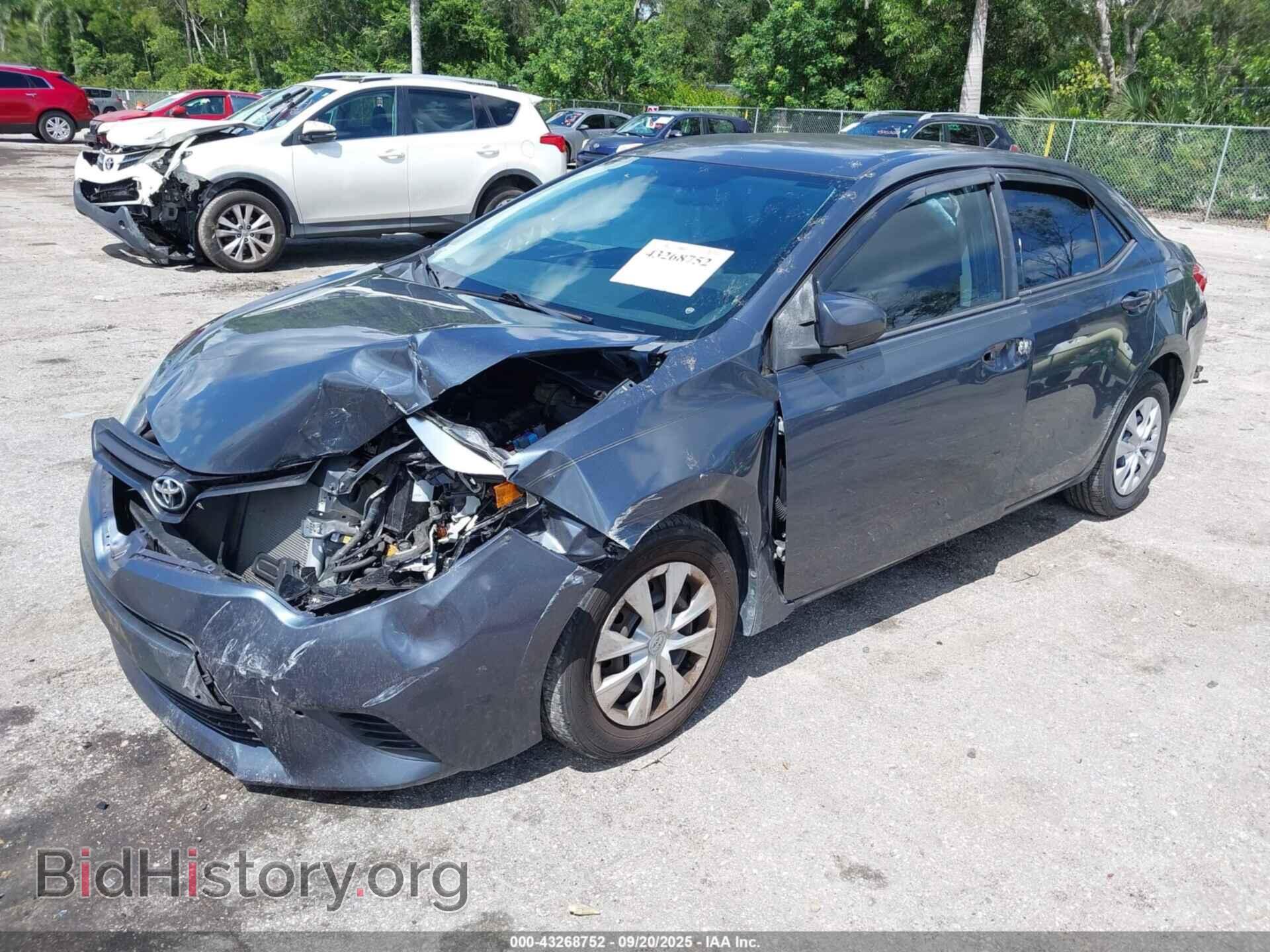 2014 TOYOTA COROLLA - VIN: 2T1BURHE7EC157281 - Фото 2