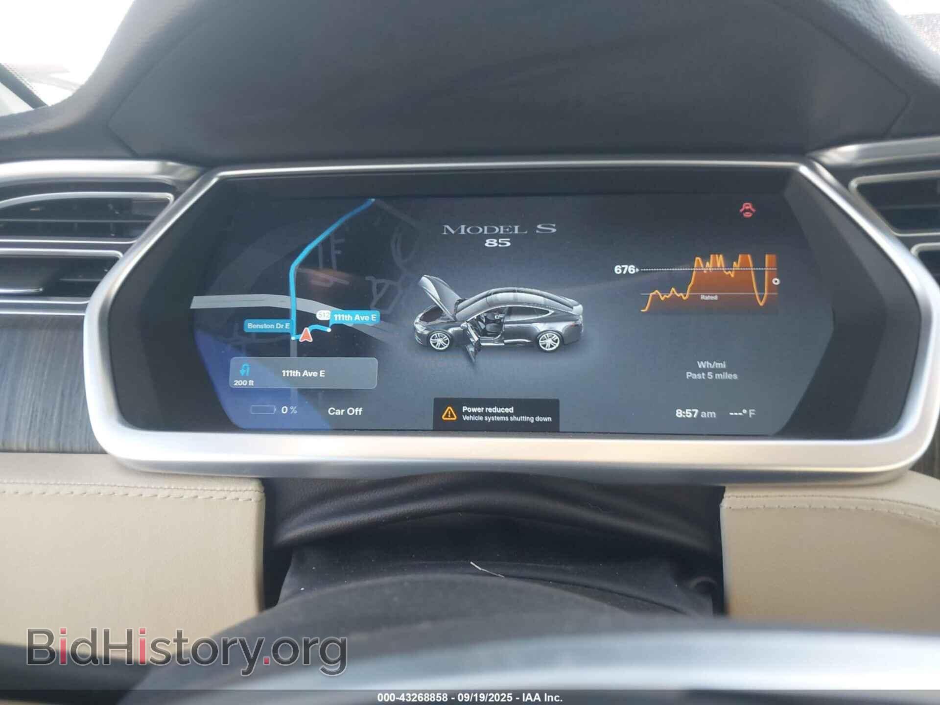 2013 TESLA MODEL S - VIN: 5YJSA1CN7DFP15593 - Photo 7