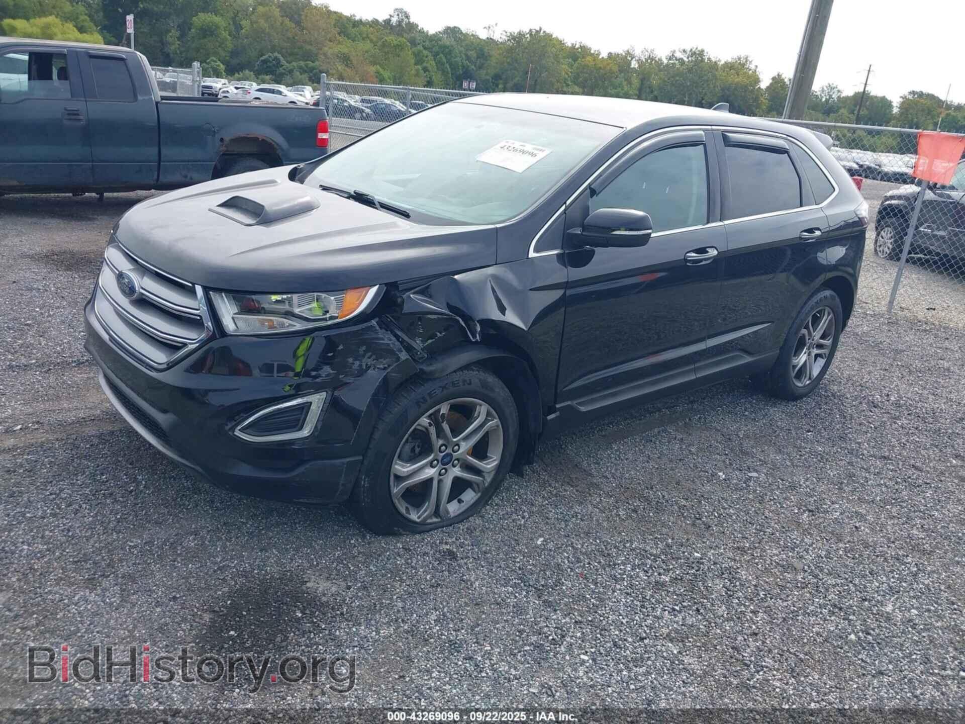 2016 FORD EDGE - VIN: 2FMPK4K83GBB83000 - Photo 2