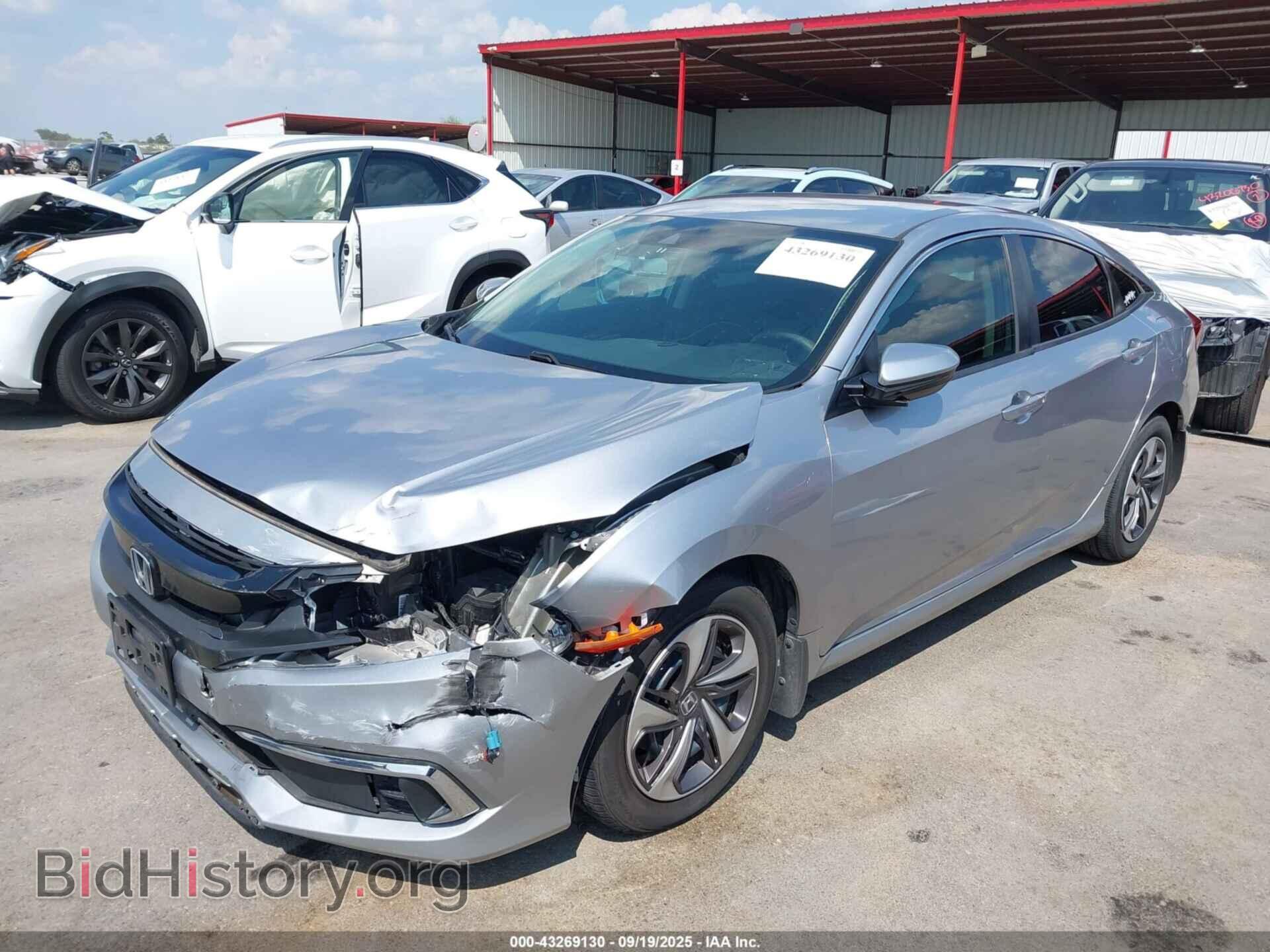 2020 HONDA CIVIC - VIN: 19XFC2F64LE012852 - Фото 2