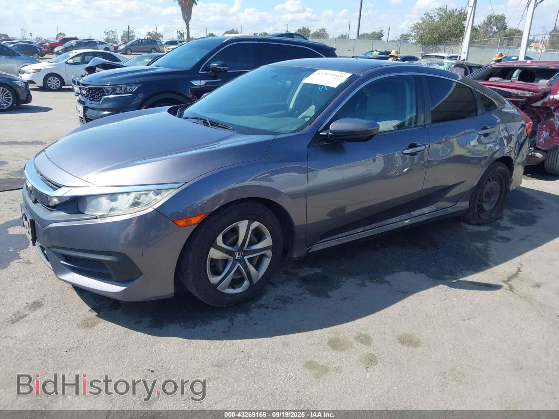 2016 HONDA CIVIC - VIN: 2HGFC2F59GH545220 - Фото 2