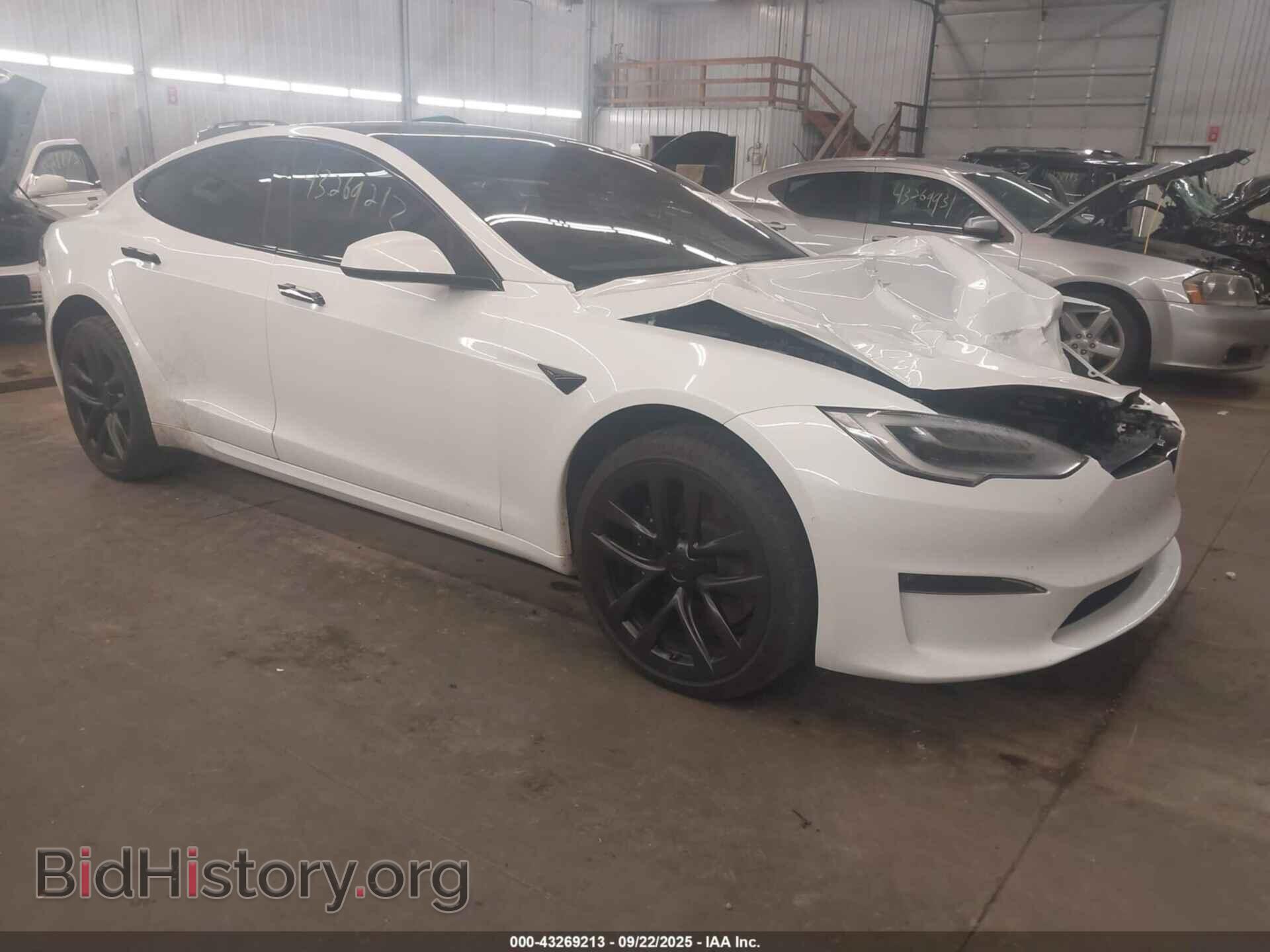 Фотография 5YJSA1E5XMF432277 - TESLA MODEL S 2021