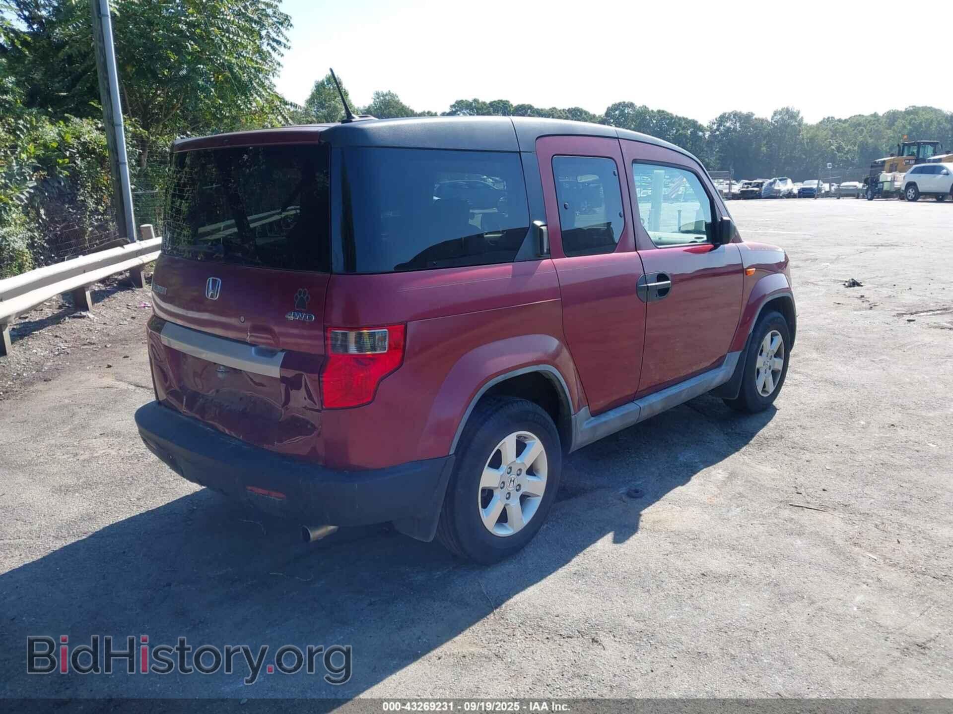 2009 HONDA ELEMENT - VIN: 5J6YH287X9L004118 - Фото 4
