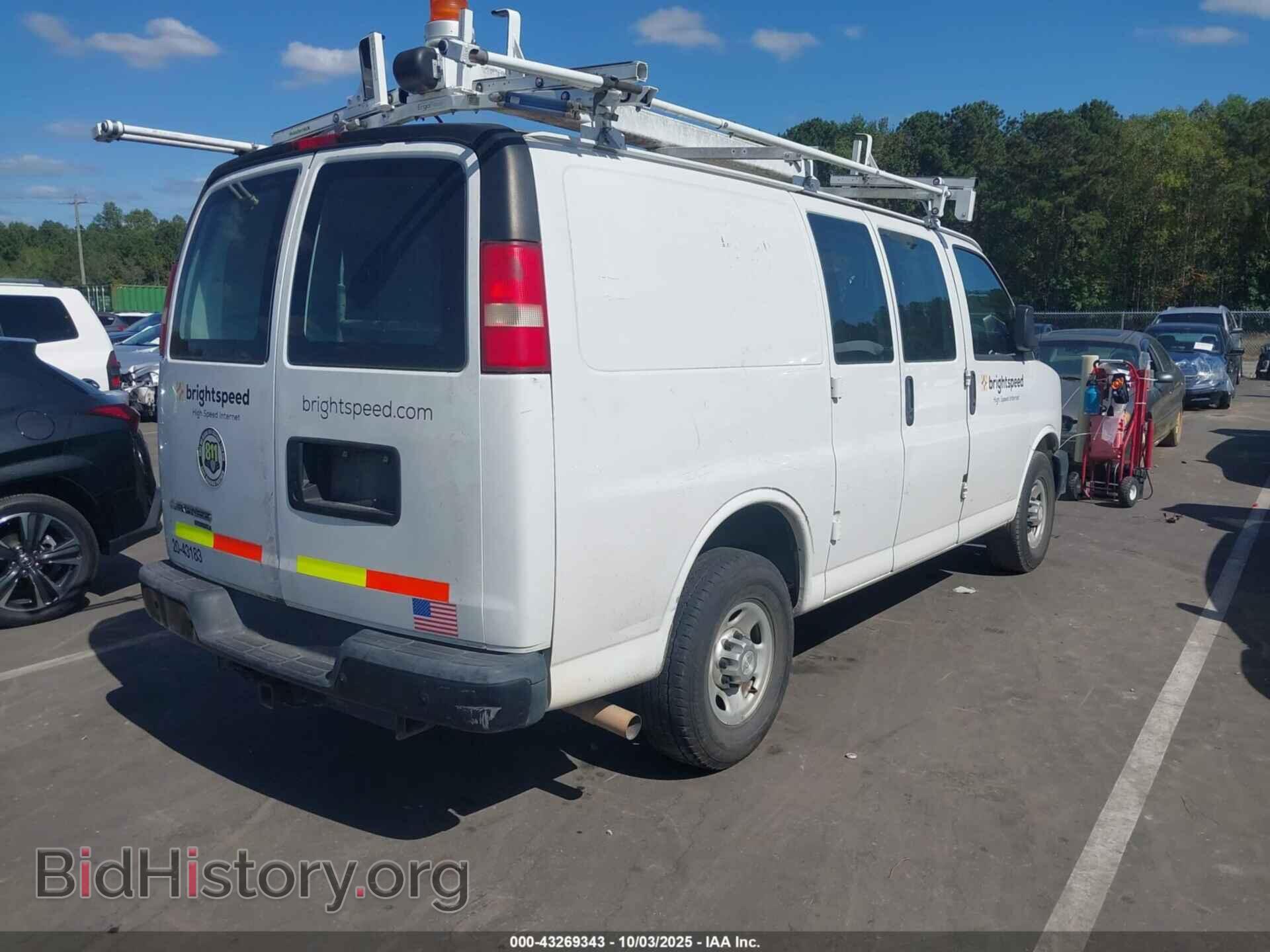 2014 CHEVROLET EXPRESS 2500 - VIN: 1GCWGFCA4E1205092 - Фото 4