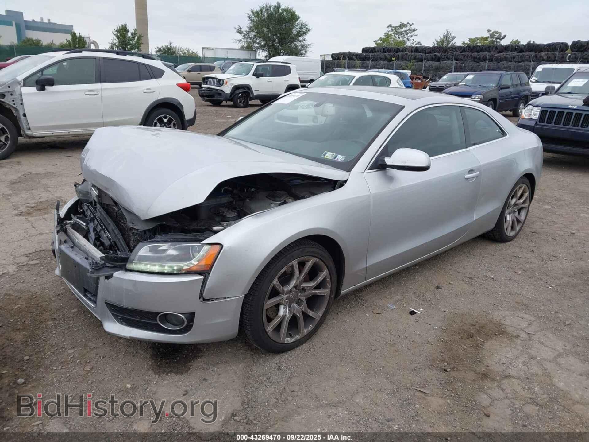 2012 AUDI A5 - VIN: WAUVFAFR8CA011789 - Фото 2