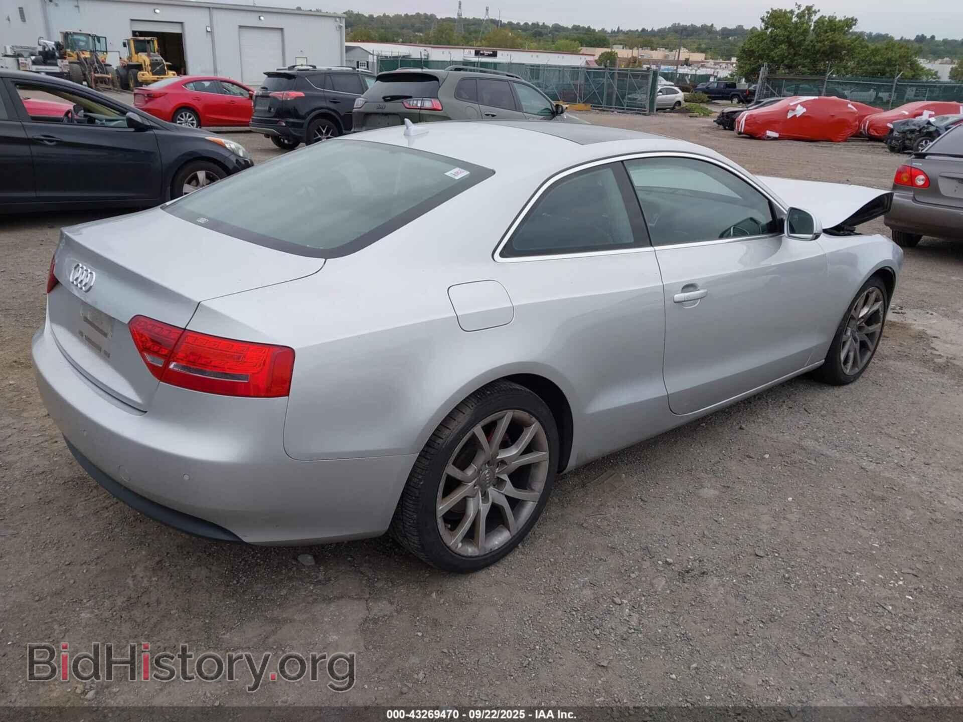 2012 AUDI A5 - VIN: WAUVFAFR8CA011789 - Фото 4