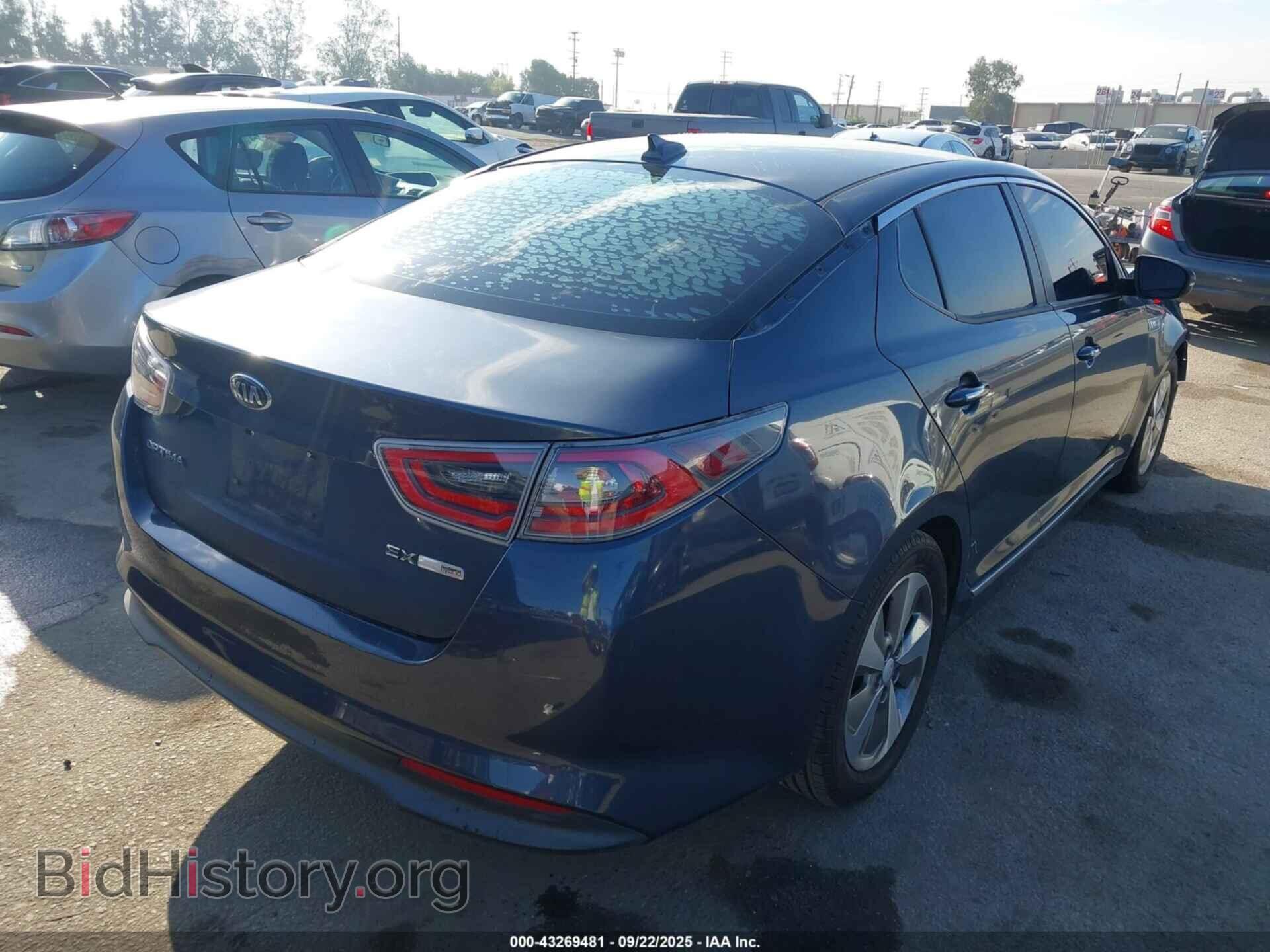2014 KIA OPTIMA HYBRID - VIN: KNAGN4AD4E5065577 - Фото 4