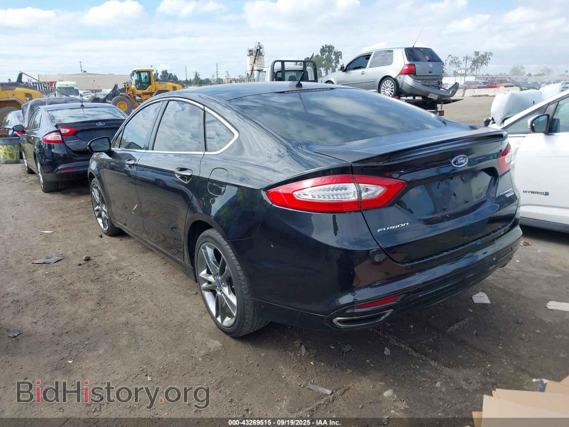 2014 FORD FUSION - VIN: 3FA6P0K99ER366442 - Фото 3