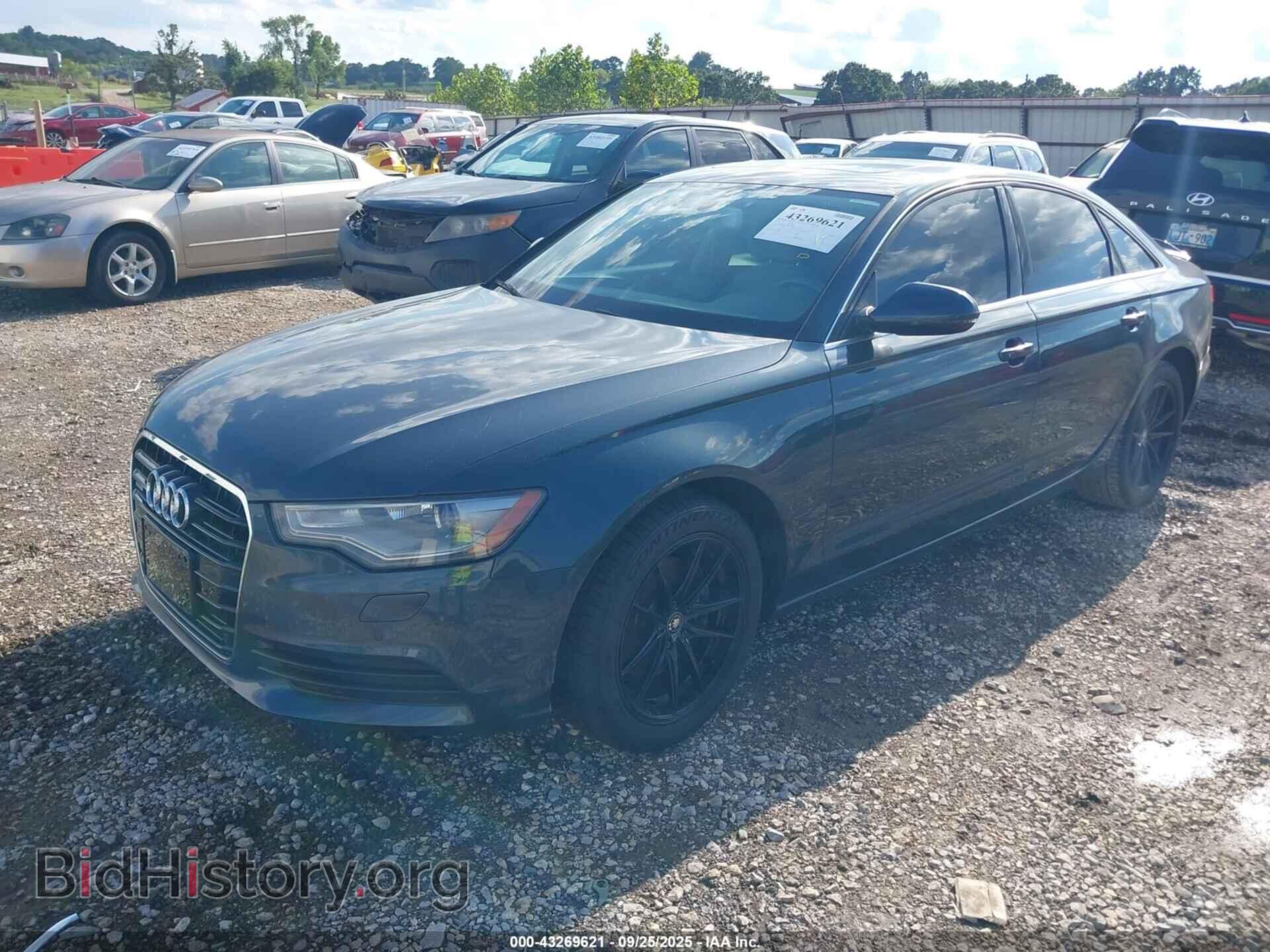 2013 AUDI A6 - VIN: WAUGFAFC4DN148601 - Фото 2