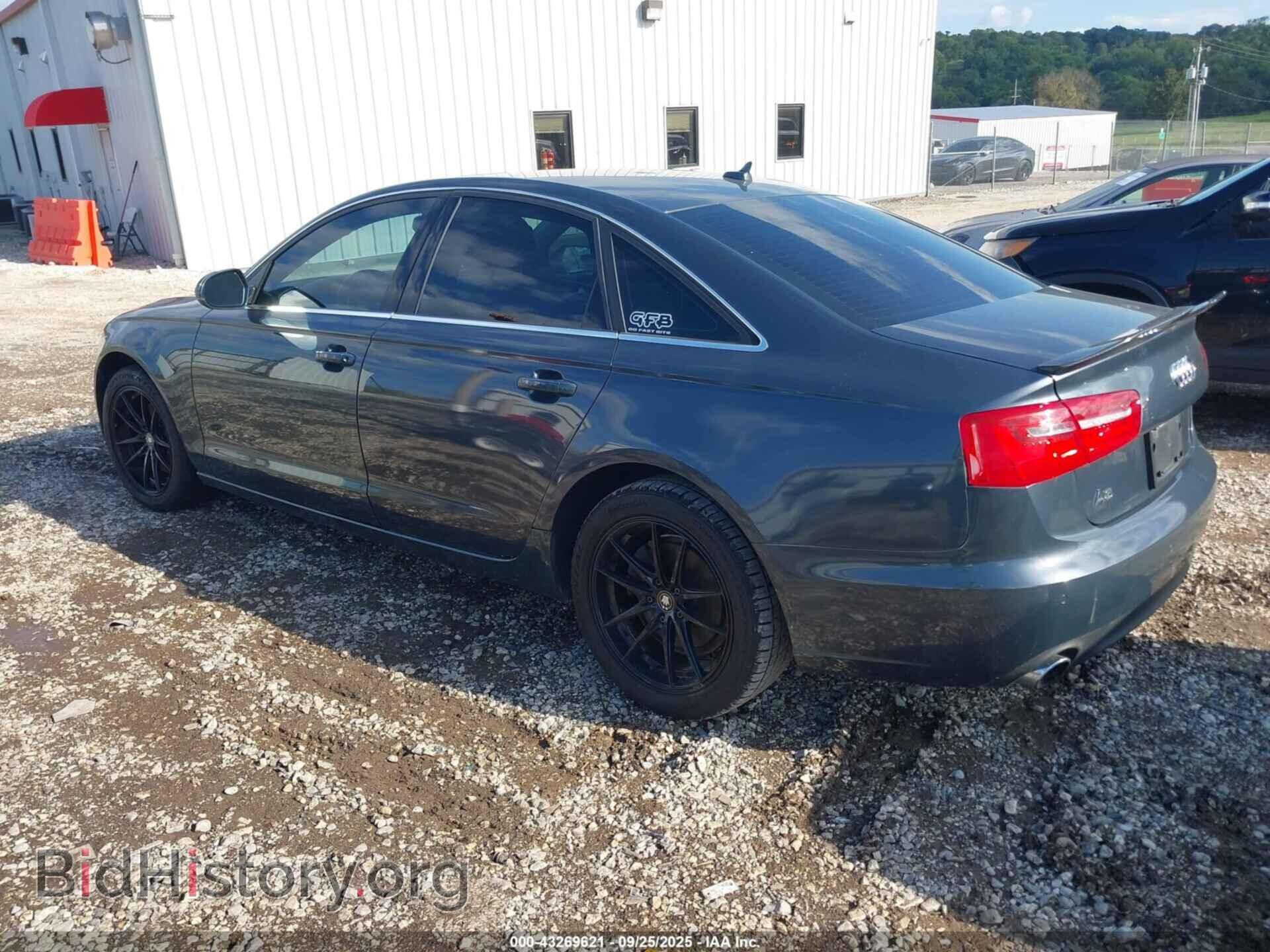 2013 AUDI A6 - VIN: WAUGFAFC4DN148601 - Фото 3