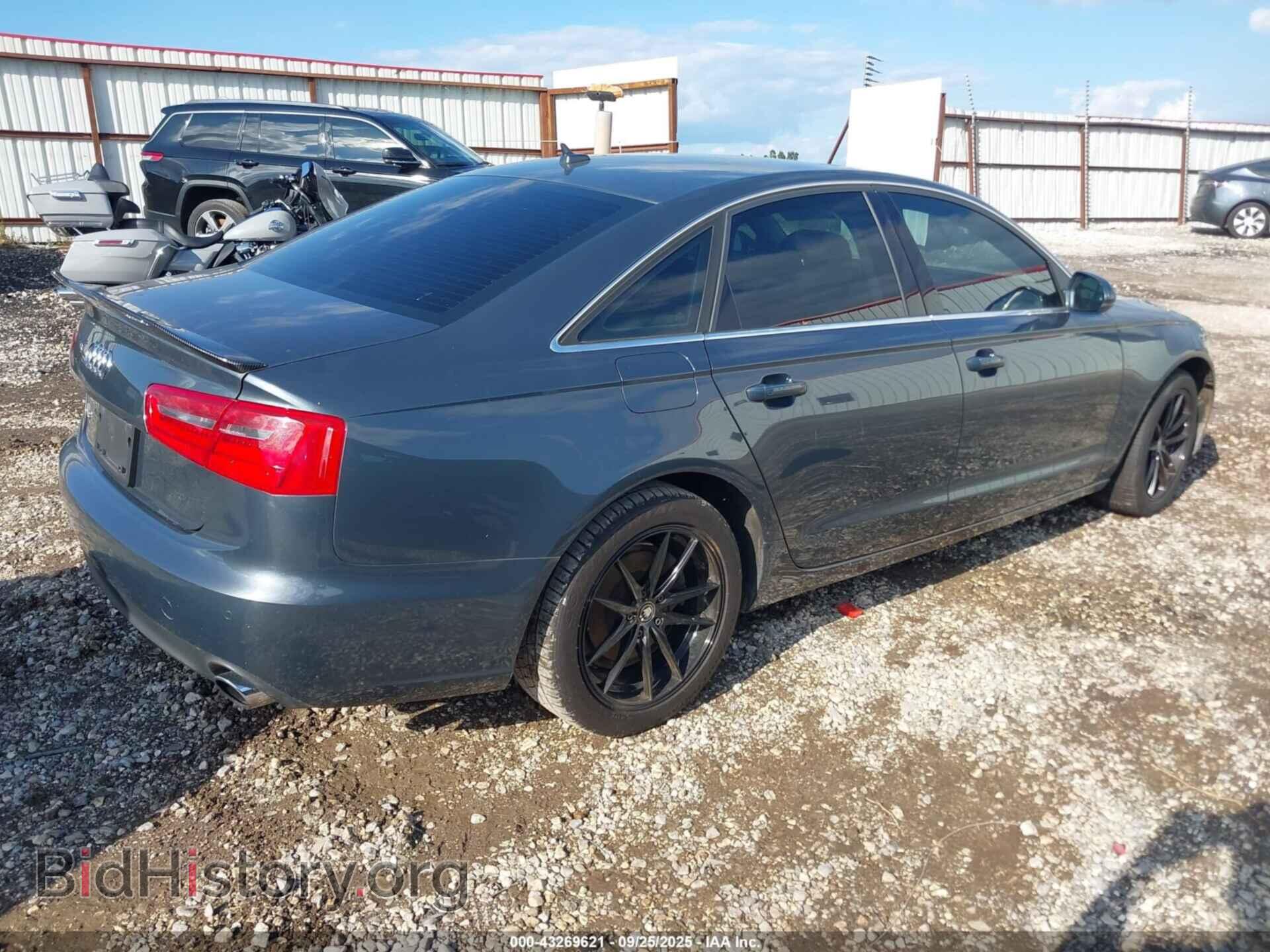 2013 AUDI A6 - VIN: WAUGFAFC4DN148601 - Фото 4