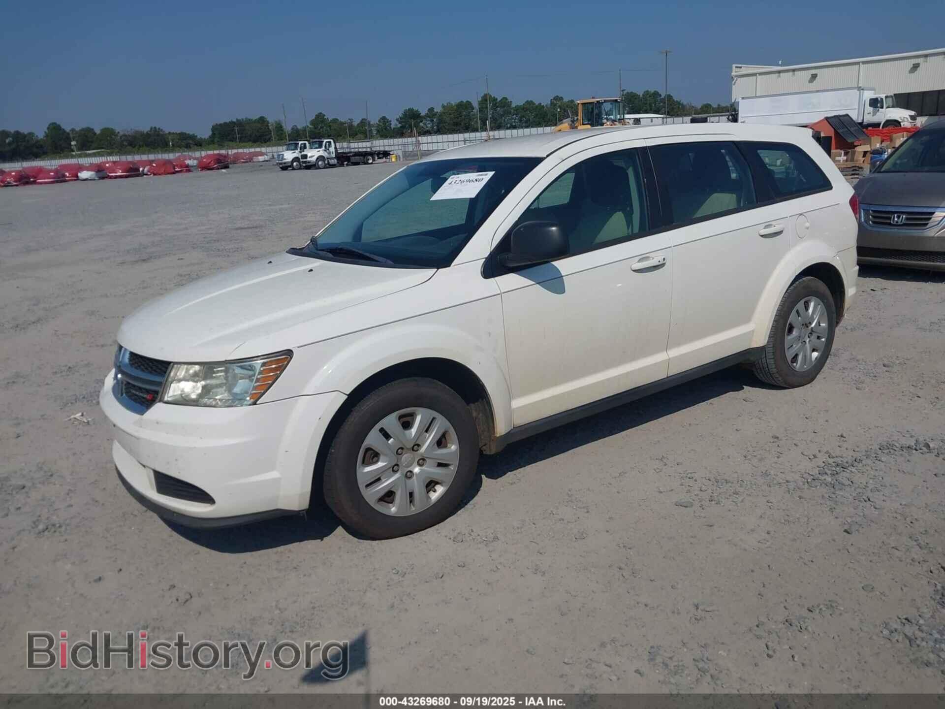 2013 DODGE JOURNEY - VIN: 3C4PDCAB8DT695390 - Фото 2