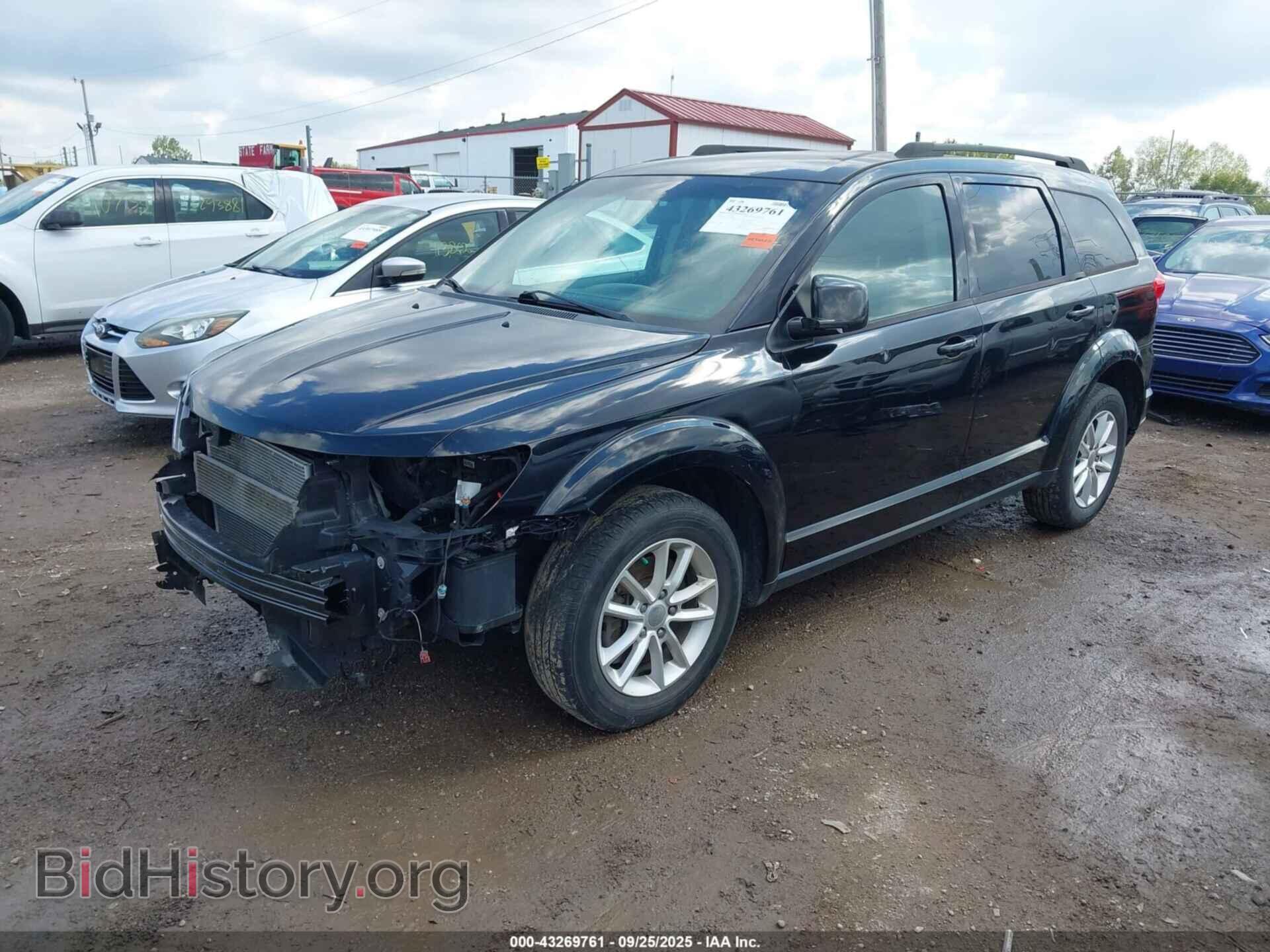2016 DODGE JOURNEY - VIN: 3C4PDCBG3GT218896 - Фото 2