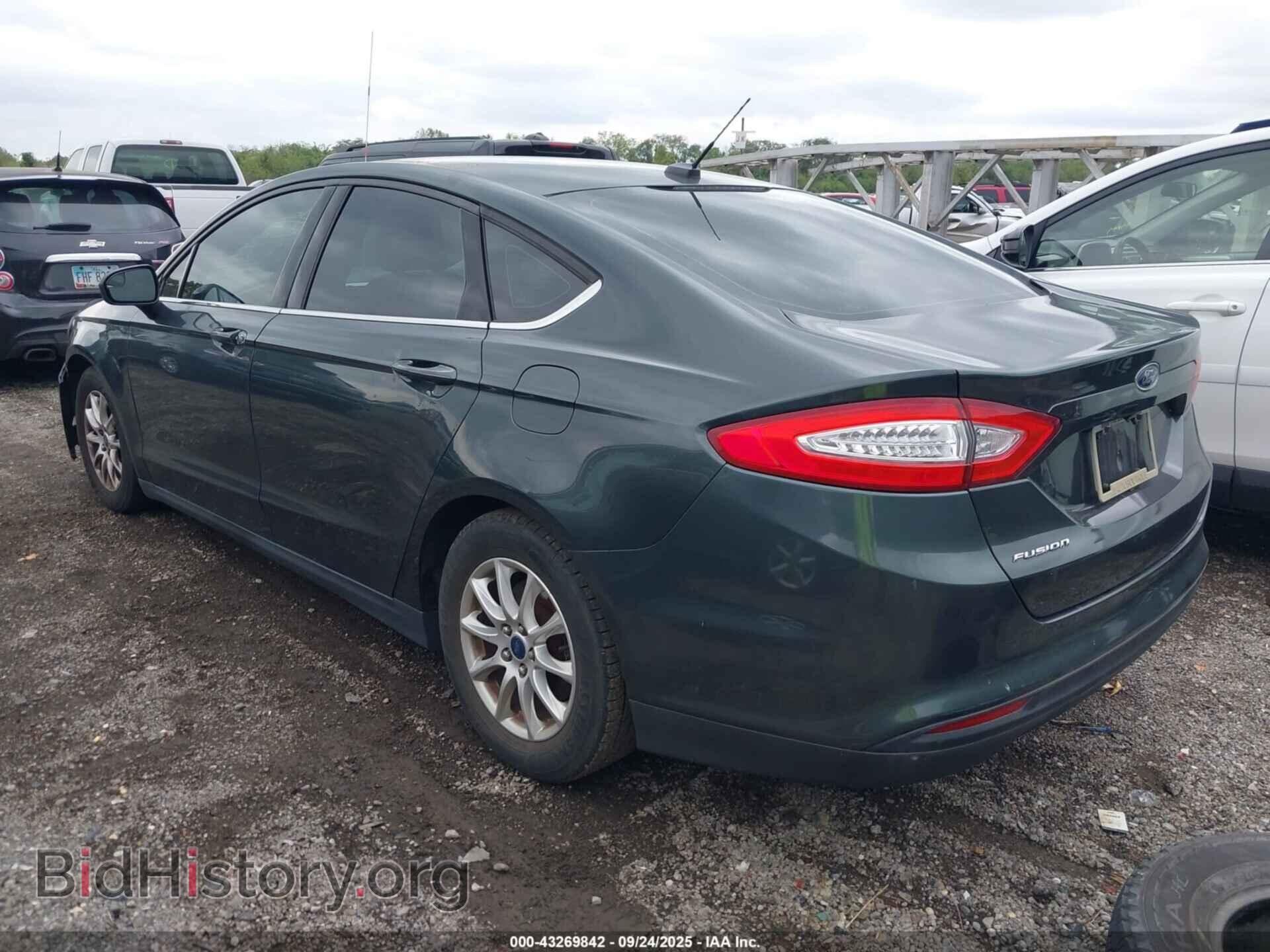 2015 FORD FUSION - VIN: 1FA6P0G79F5122348 - Фото 3