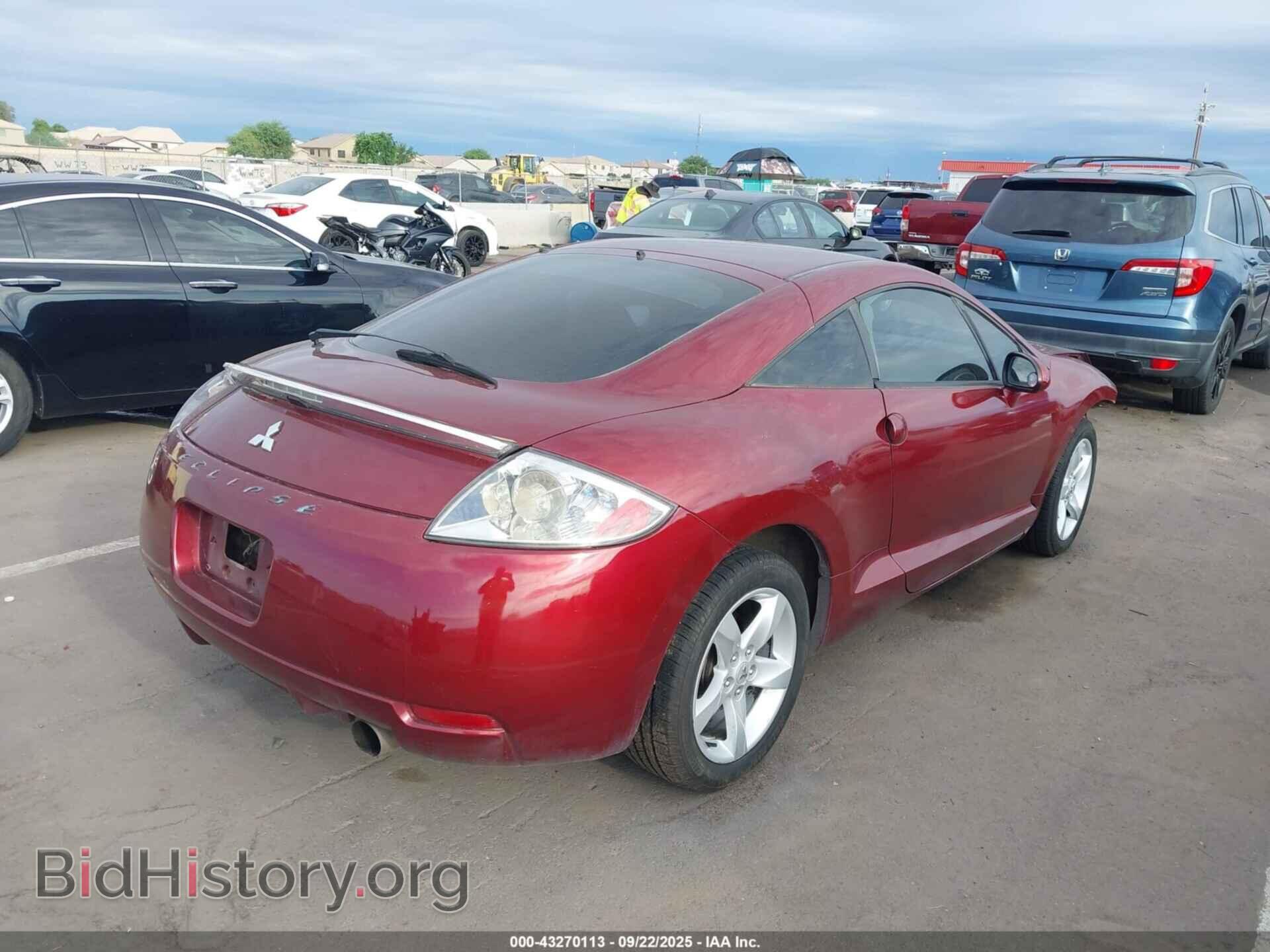 2007 MITSUBISHI ECLIPSE - VIN: 4A3AK24F67E012253 - Фото 4