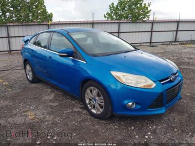 2012 Ford FOCUS SEL, синий — VIN 1FAHP3H20CL213853, IAAI
