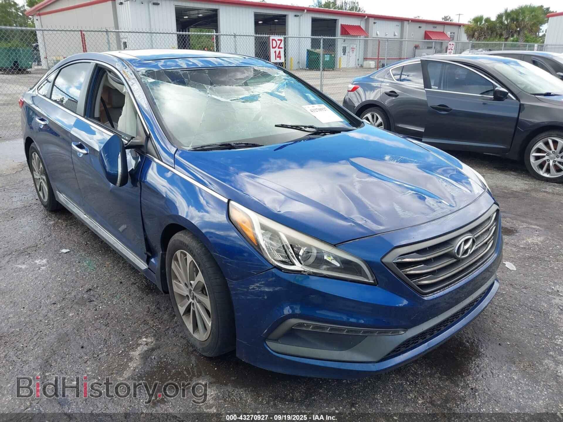 Фотография 5NPE34AF5HH477609 - HYUNDAI SONATA 2017