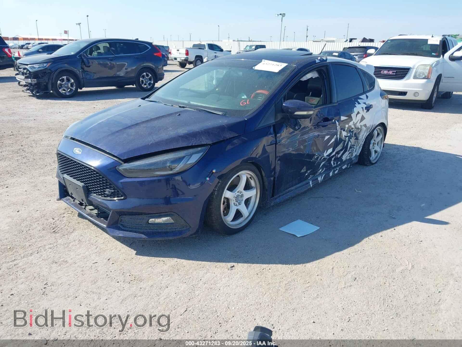 2016 FORD FOCUS ST - VIN: 1FADP3L90GL398754 - Фото 2