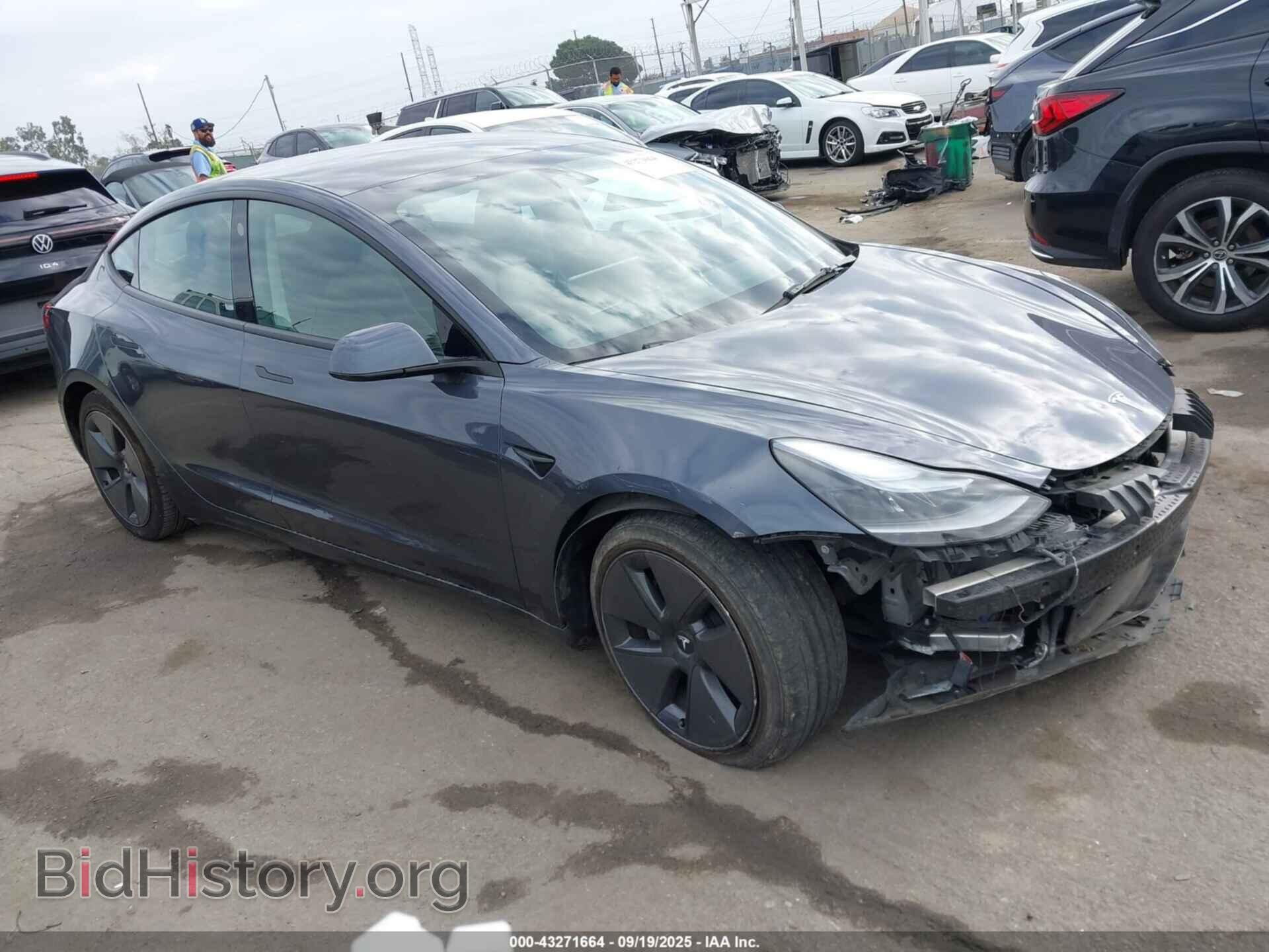 Фотография 5YJ3E1EA0PF644809 - TESLA MODEL 3 2023