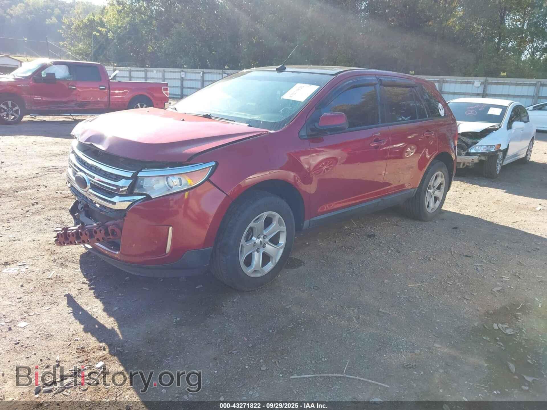 2013 FORD EDGE - VIN: 2FMDK4JC1DBC10697 - Фото 2