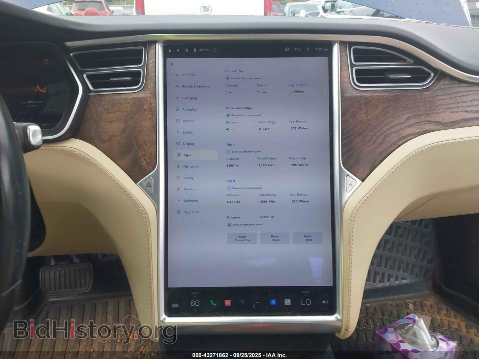 2017 TESLA MODEL S - VIN: 5YJSA1E2XHF199545 - Фото 19