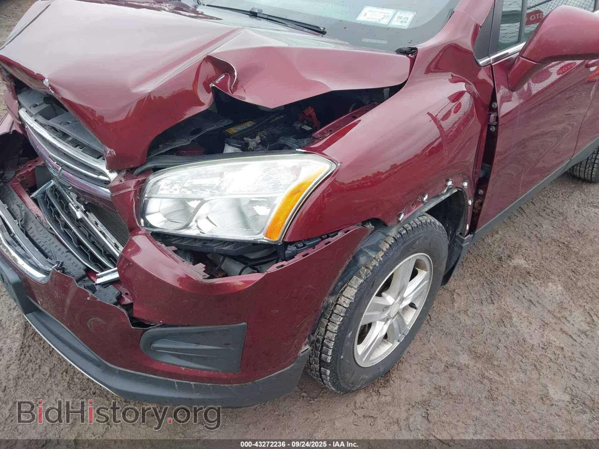 2016 CHEVROLET TRAX - VIN: 3GNCJPSB8GL190071 - Фото 14