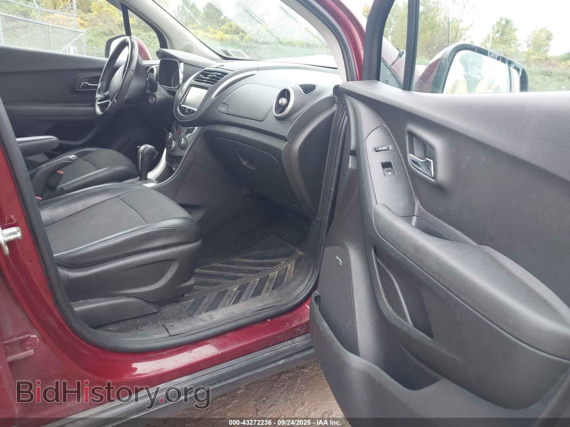 2016 CHEVROLET TRAX - VIN: 3GNCJPSB8GL190071 - Фото 5