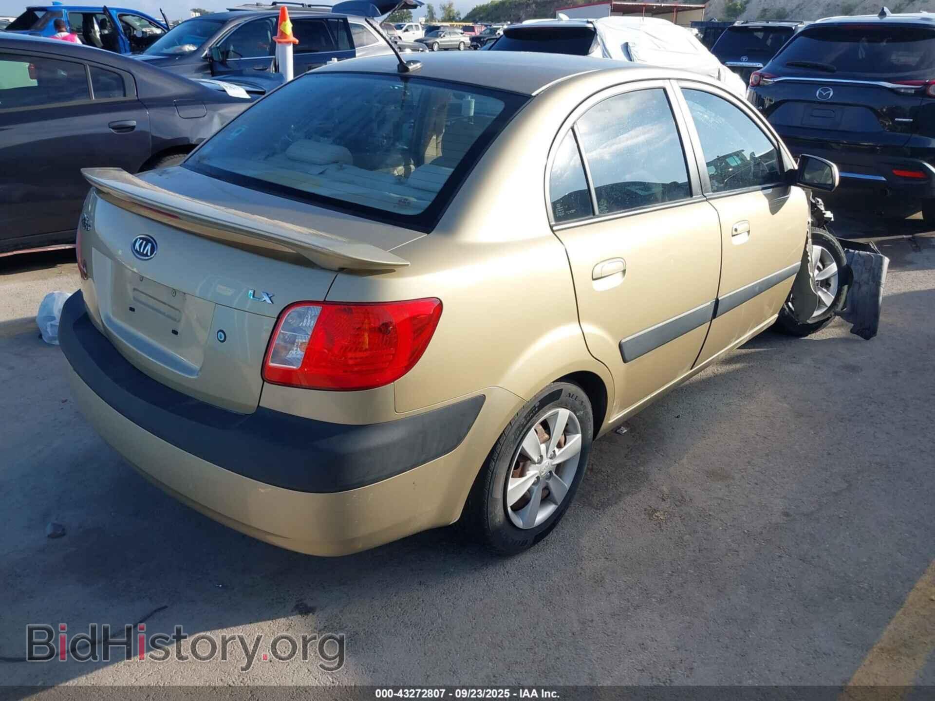 2009 KIA RIO - VIN: KNADE223096449031 - Фото 4