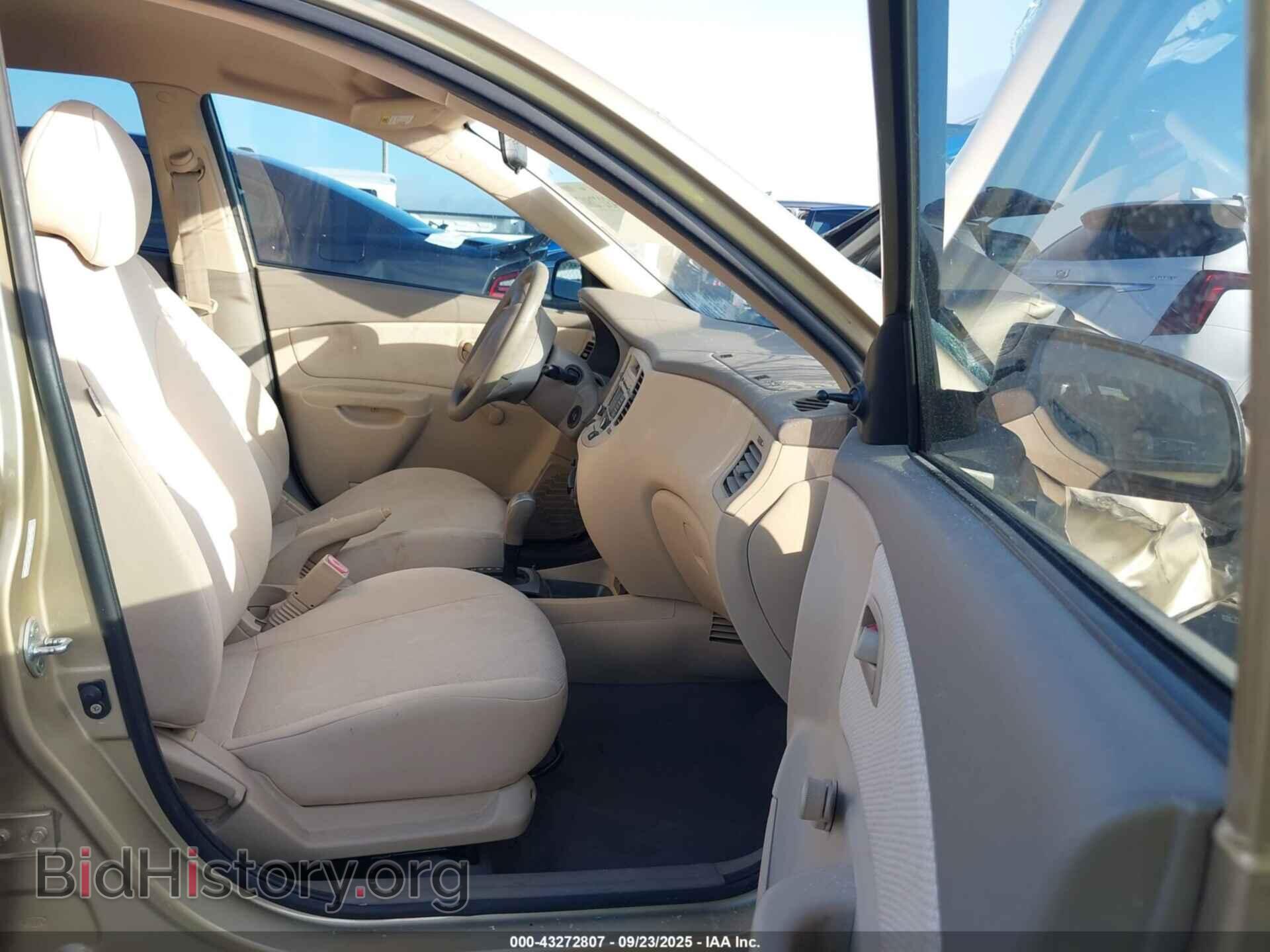 2009 KIA RIO - VIN: KNADE223096449031 - Фото 5