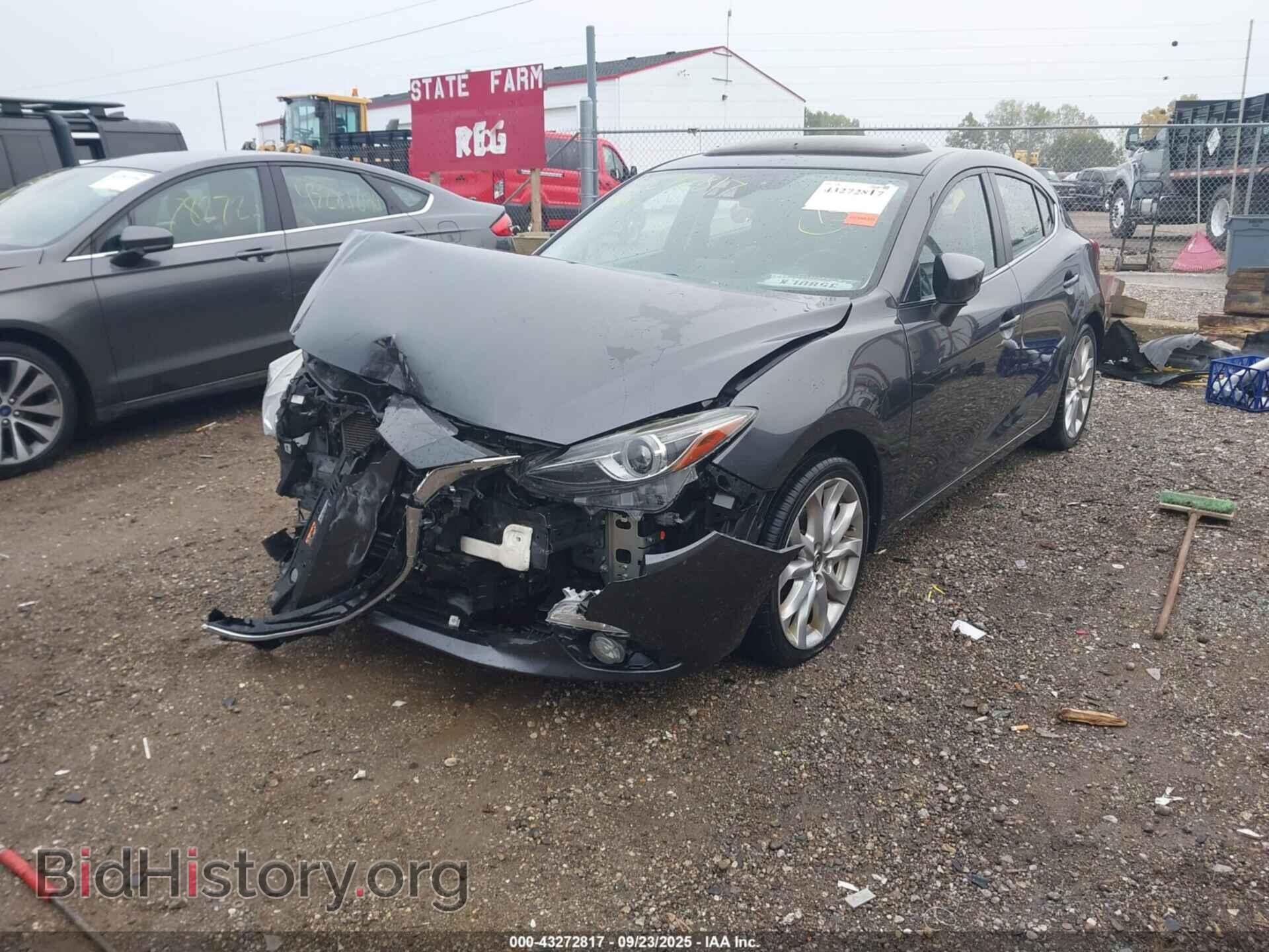 2014 MAZDA MAZDA3 - VIN: JM1BM1M31E1209112 - Фото 2