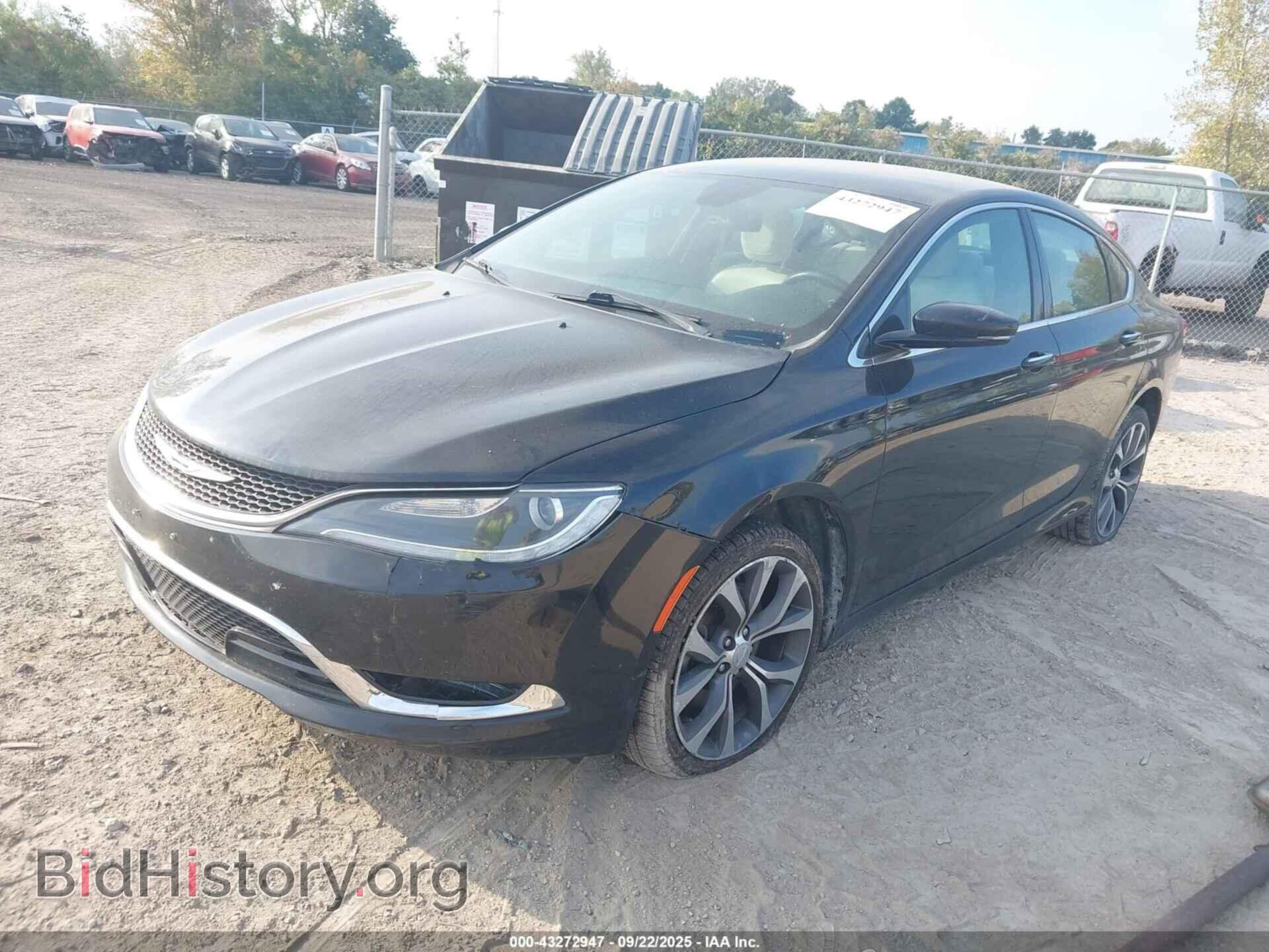 2015 CHRYSLER 200 - VIN: 1C3CCCCG9FN501841 - Фото 2