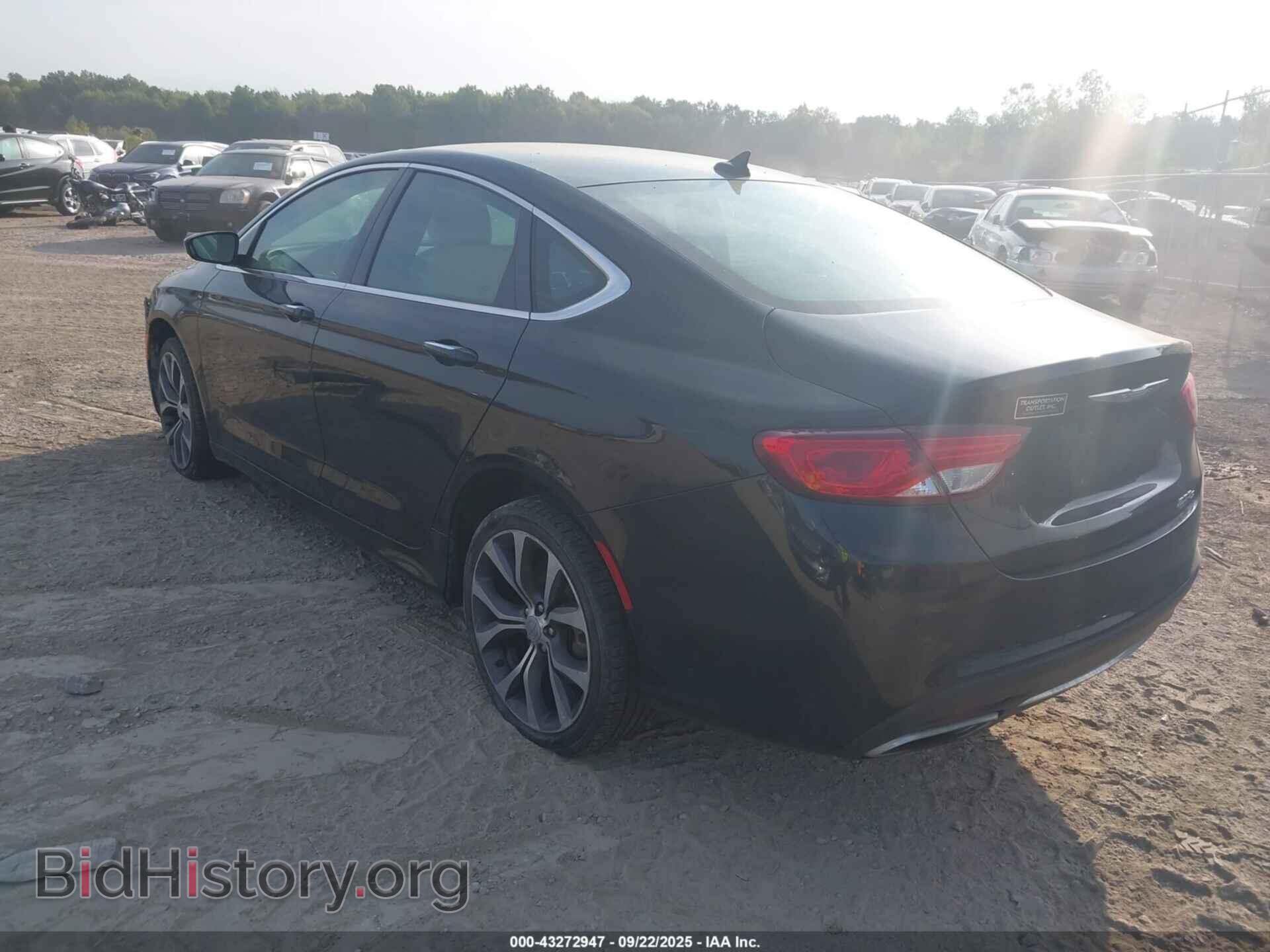2015 CHRYSLER 200 - VIN: 1C3CCCCG9FN501841 - Фото 3