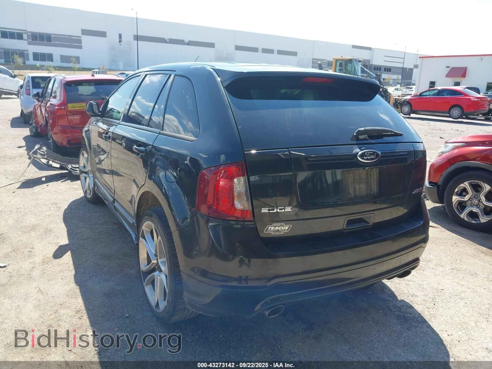 2014 FORD EDGE - VIN: 2FMDK3AK7EBA45676 - Фото 3