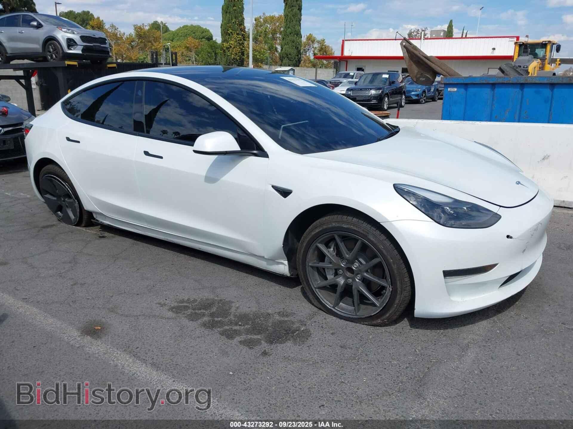 Photo 5YJ3E1EA6PF708772 - TESLA MODEL 3 2023