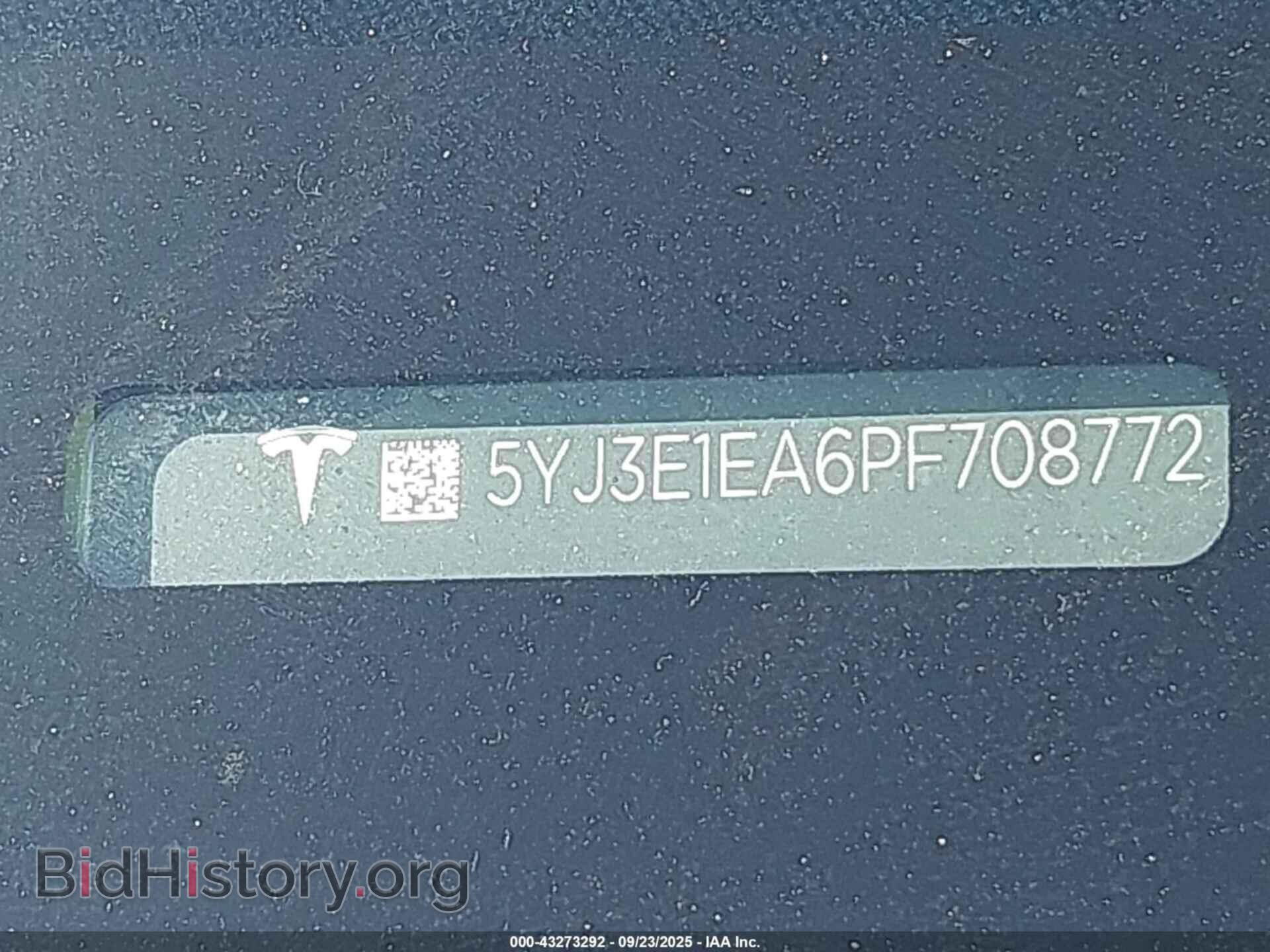 2023 TESLA MODEL 3 - VIN: 5YJ3E1EA6PF708772 - Фото 9