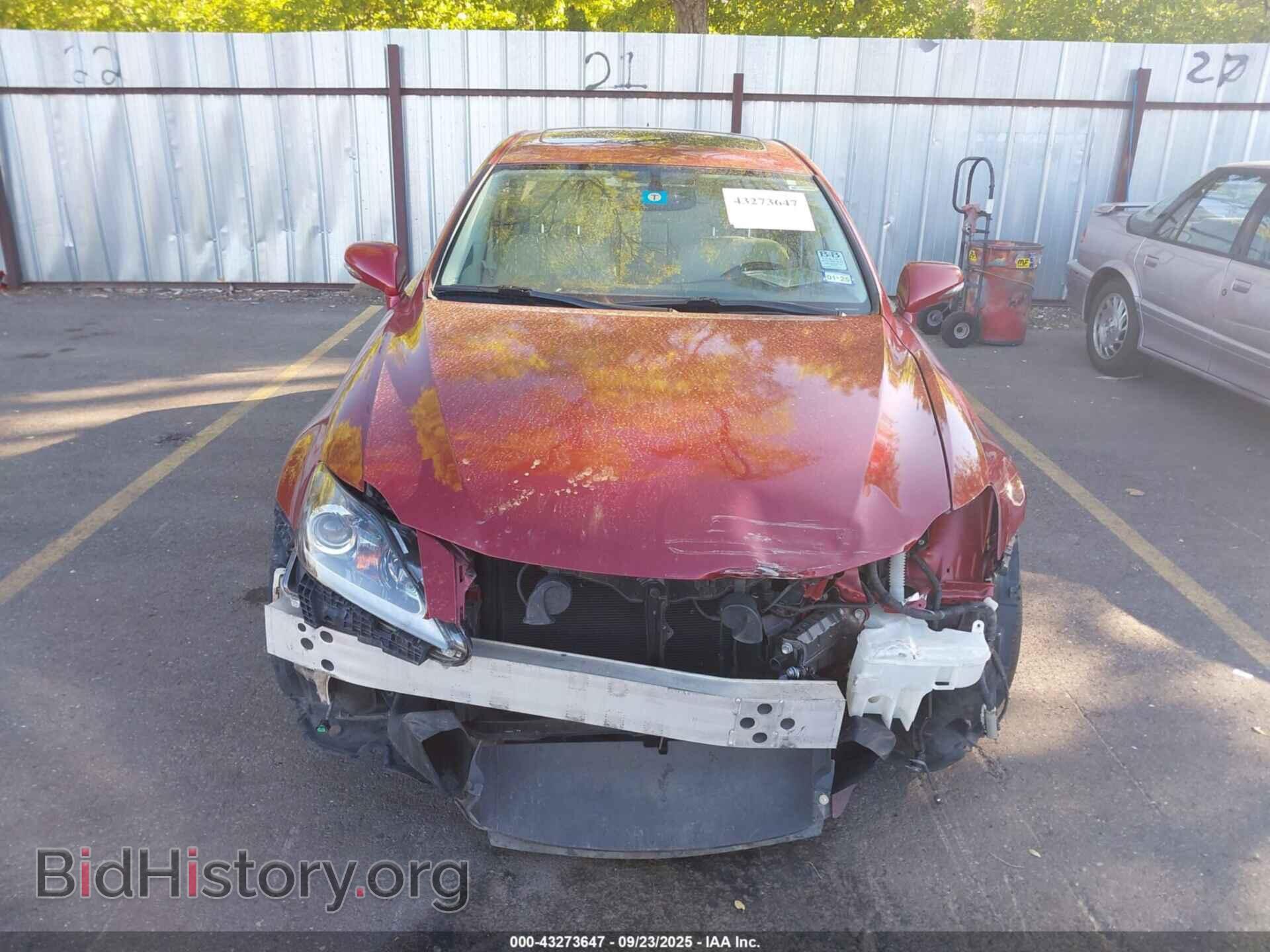 2013 LEXUS IS 250 - VIN: JTHCF5C28D5063263 - Фото 12