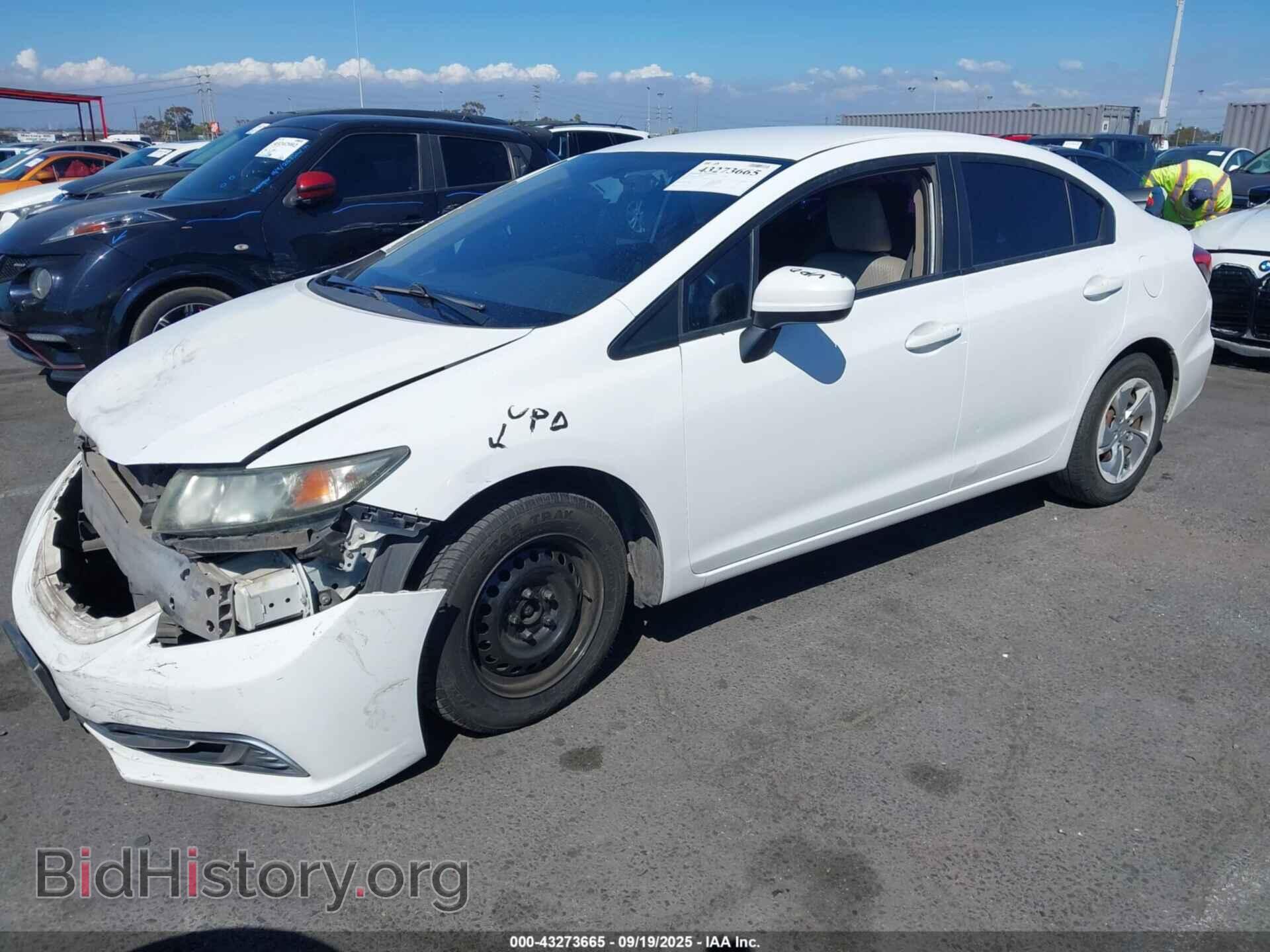 2014 HONDA CIVIC - VIN: 19XFB2F59EE223557 - Фото 2