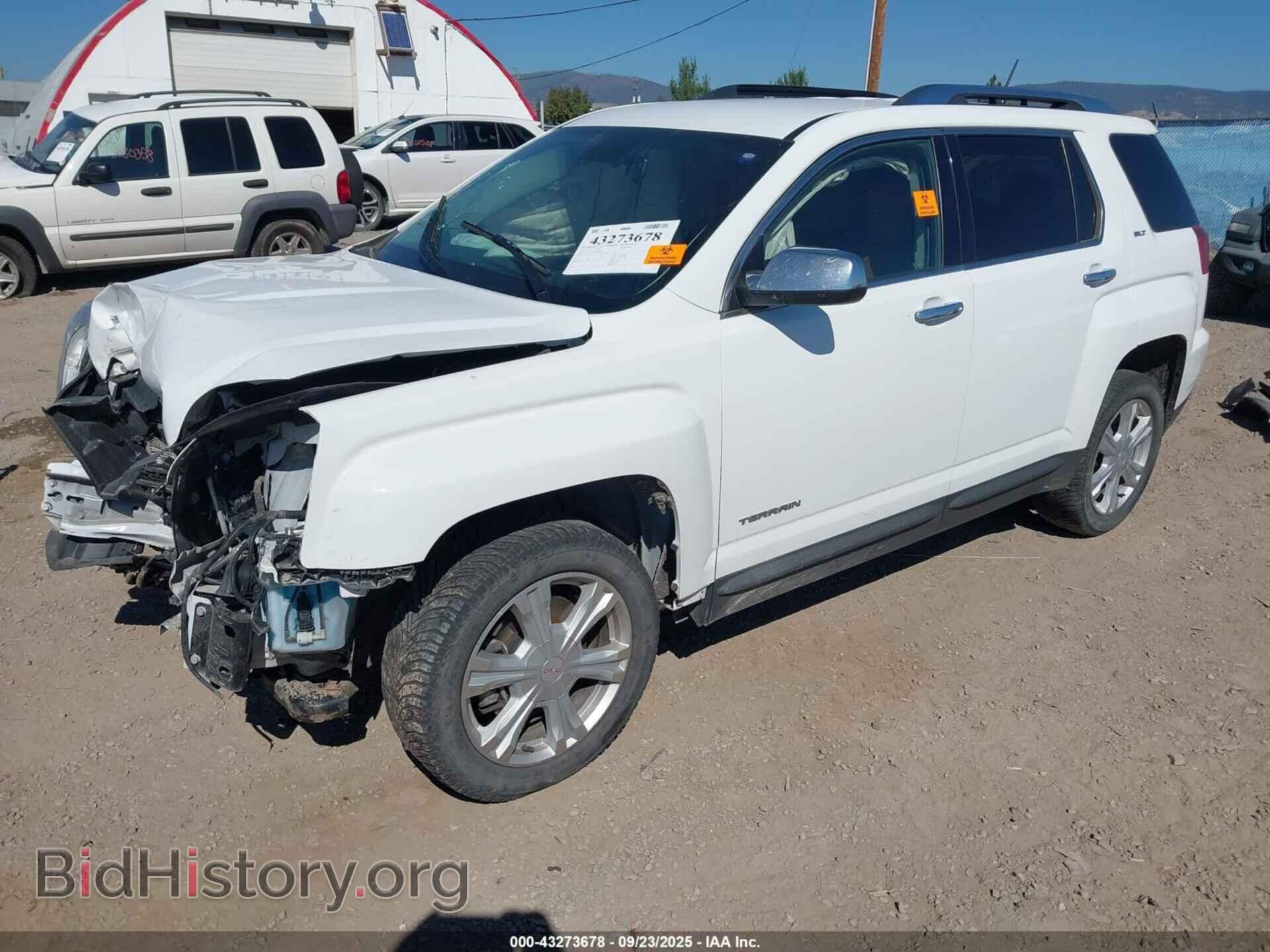2017 GMC TERRAIN - VIN: 2GKFLUE36H6203851 - Фото 2