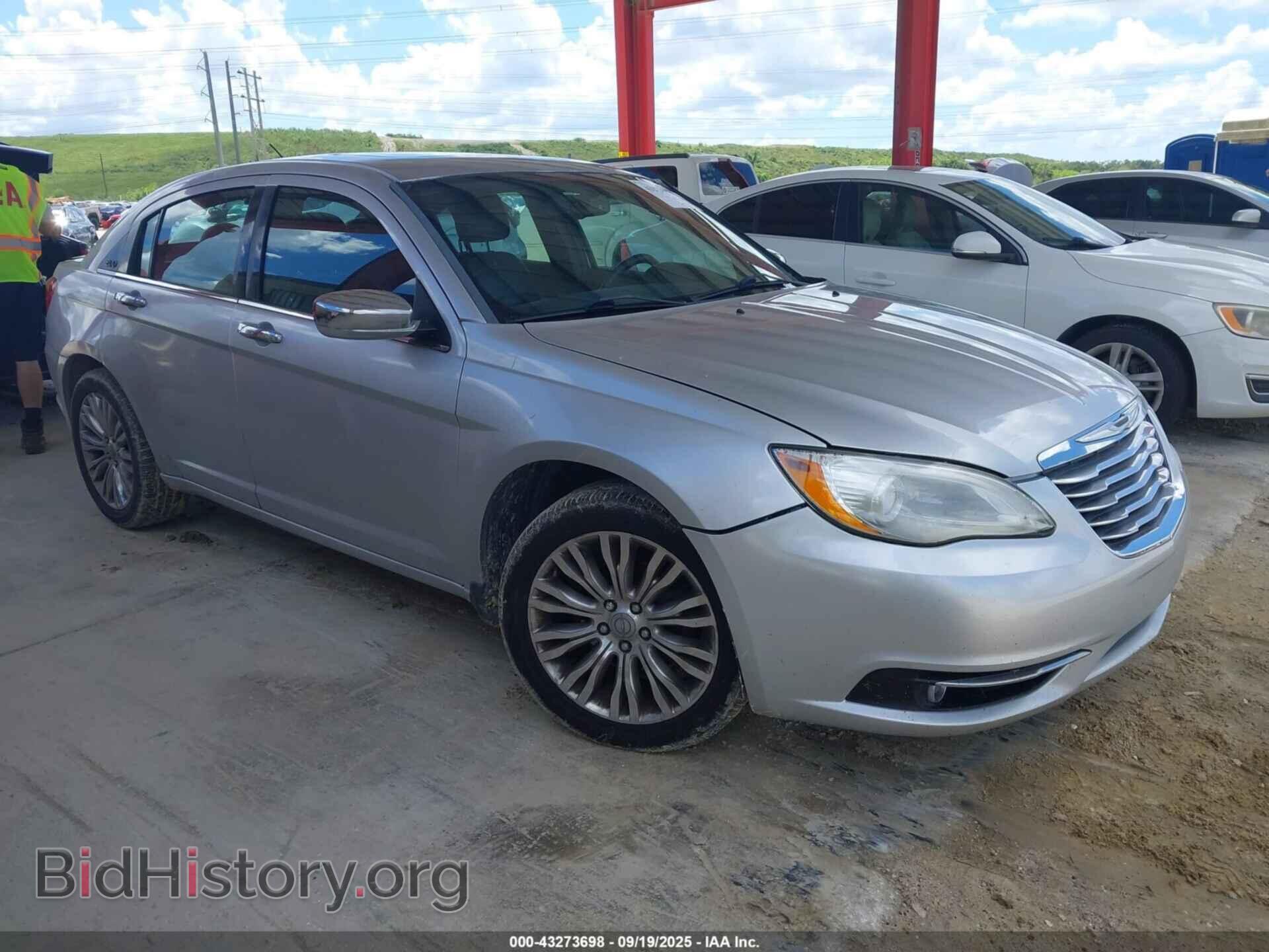 Фотография 1C3CCBCB6CN197247 - CHRYSLER 200 2012