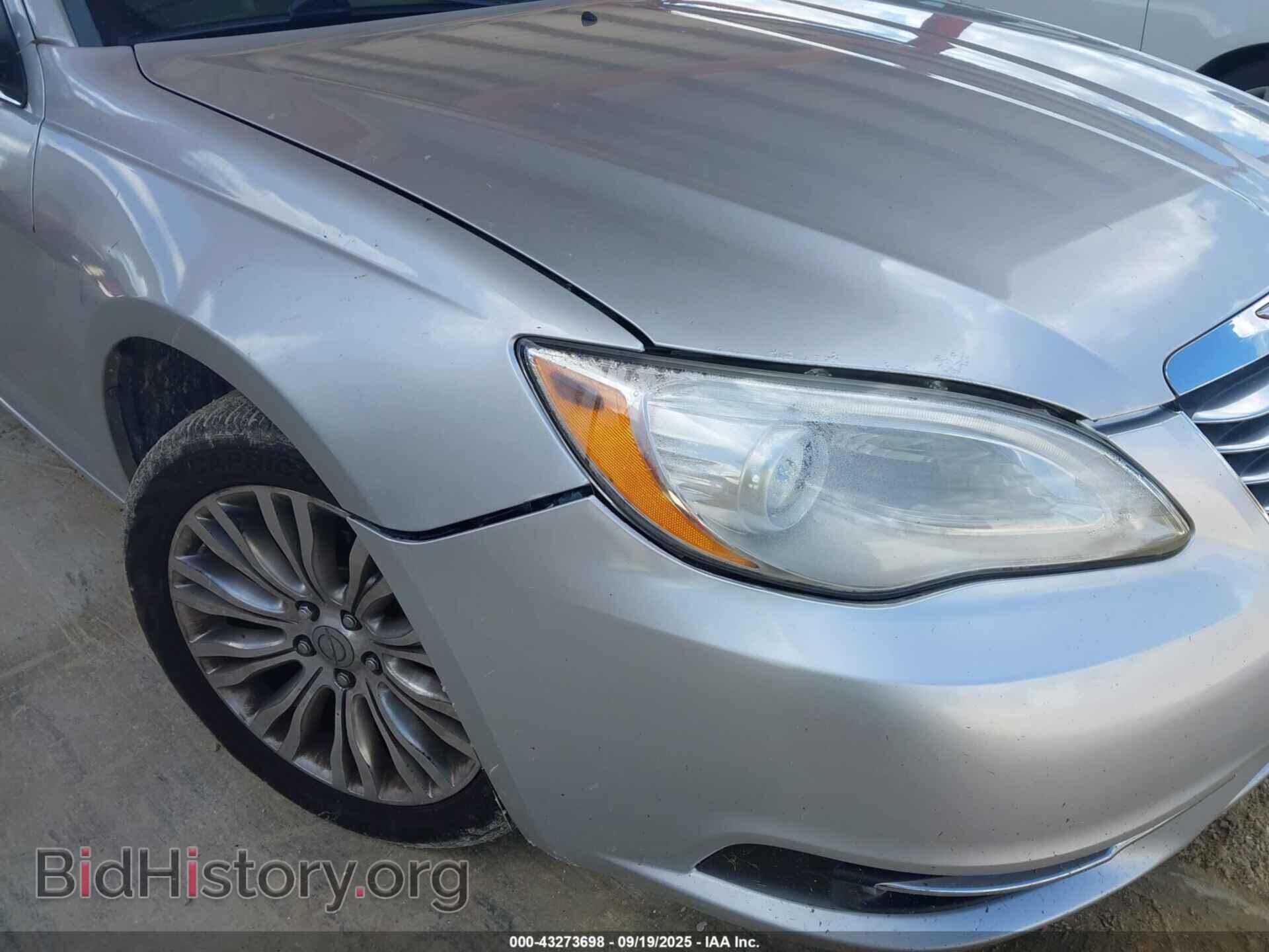 2012 CHRYSLER 200 - VIN: 1C3CCBCB6CN197247 - Фото 6