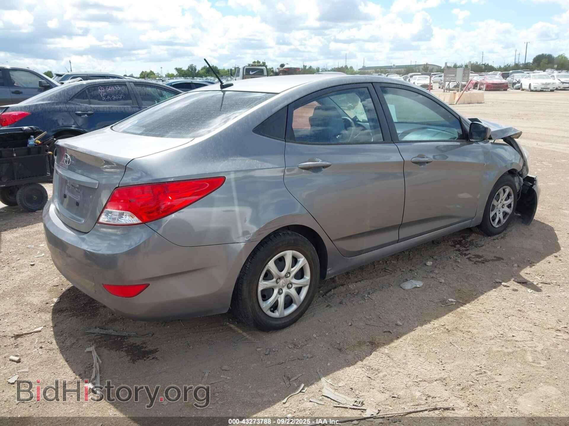 2013 HYUNDAI ACCENT - VIN: KMHCT4AE4DU498557 - Photo 4